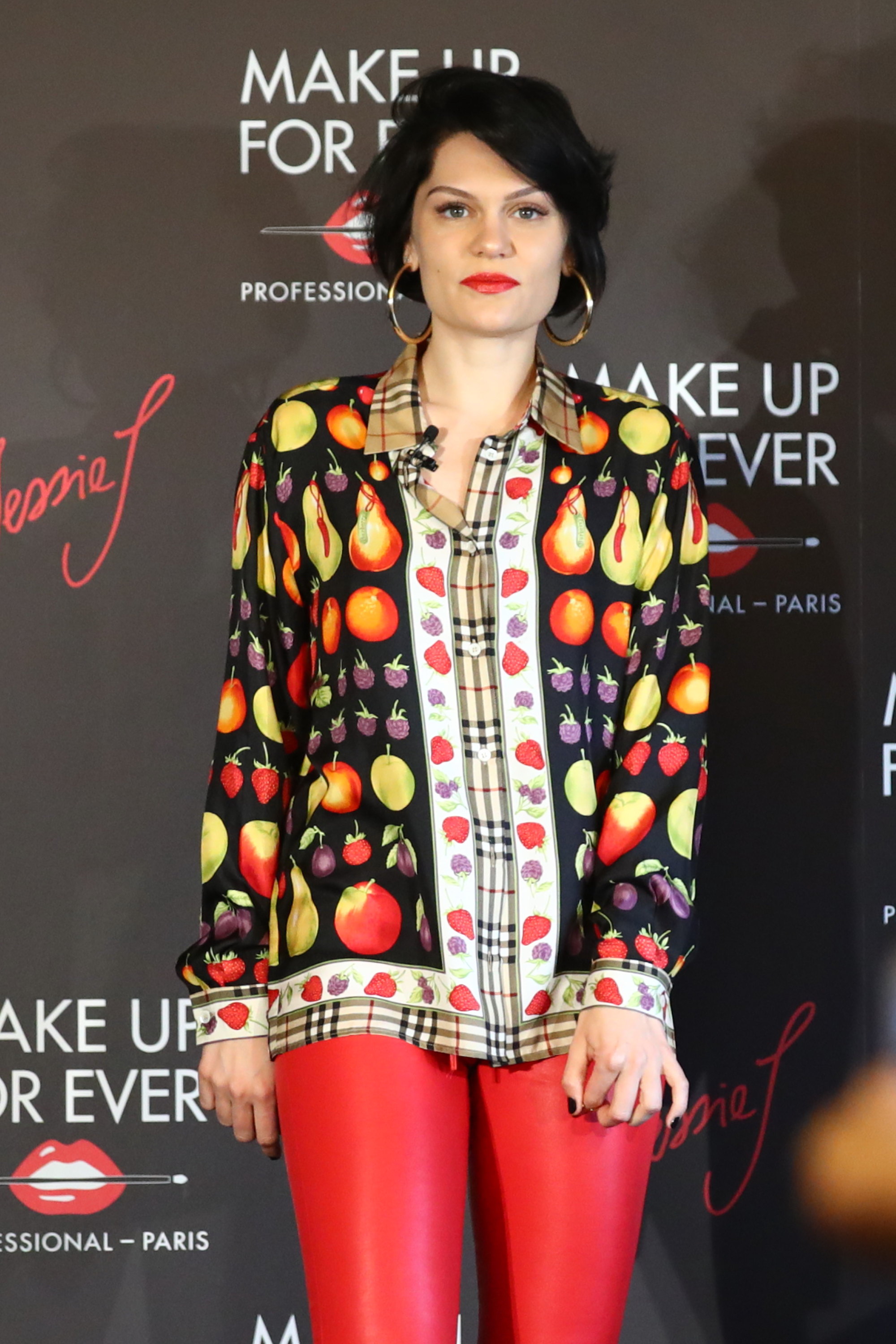 Jessie J attends a photo call and press conference