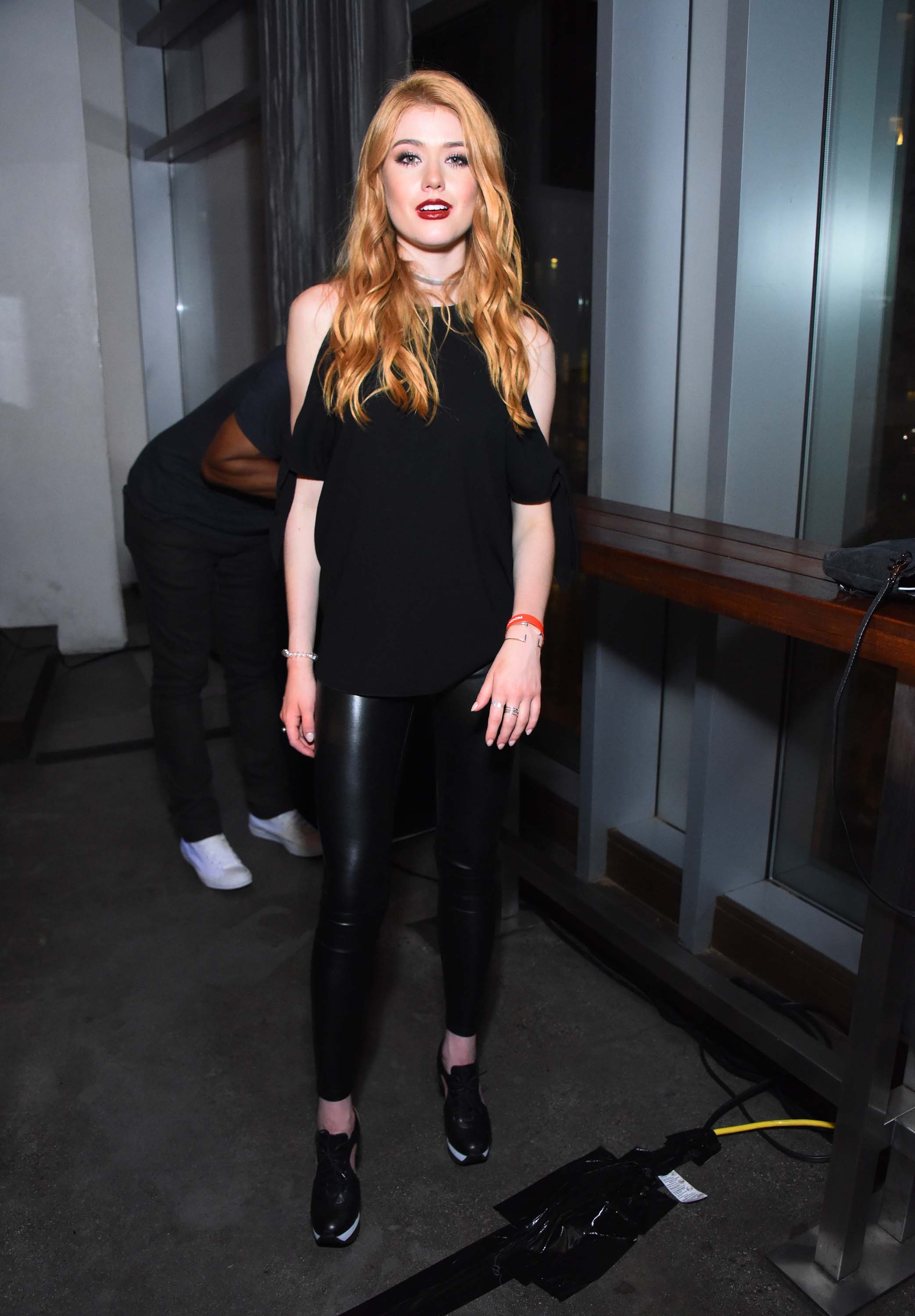 Katherine McNamara attends FANDOM’s Annual Kick-off party