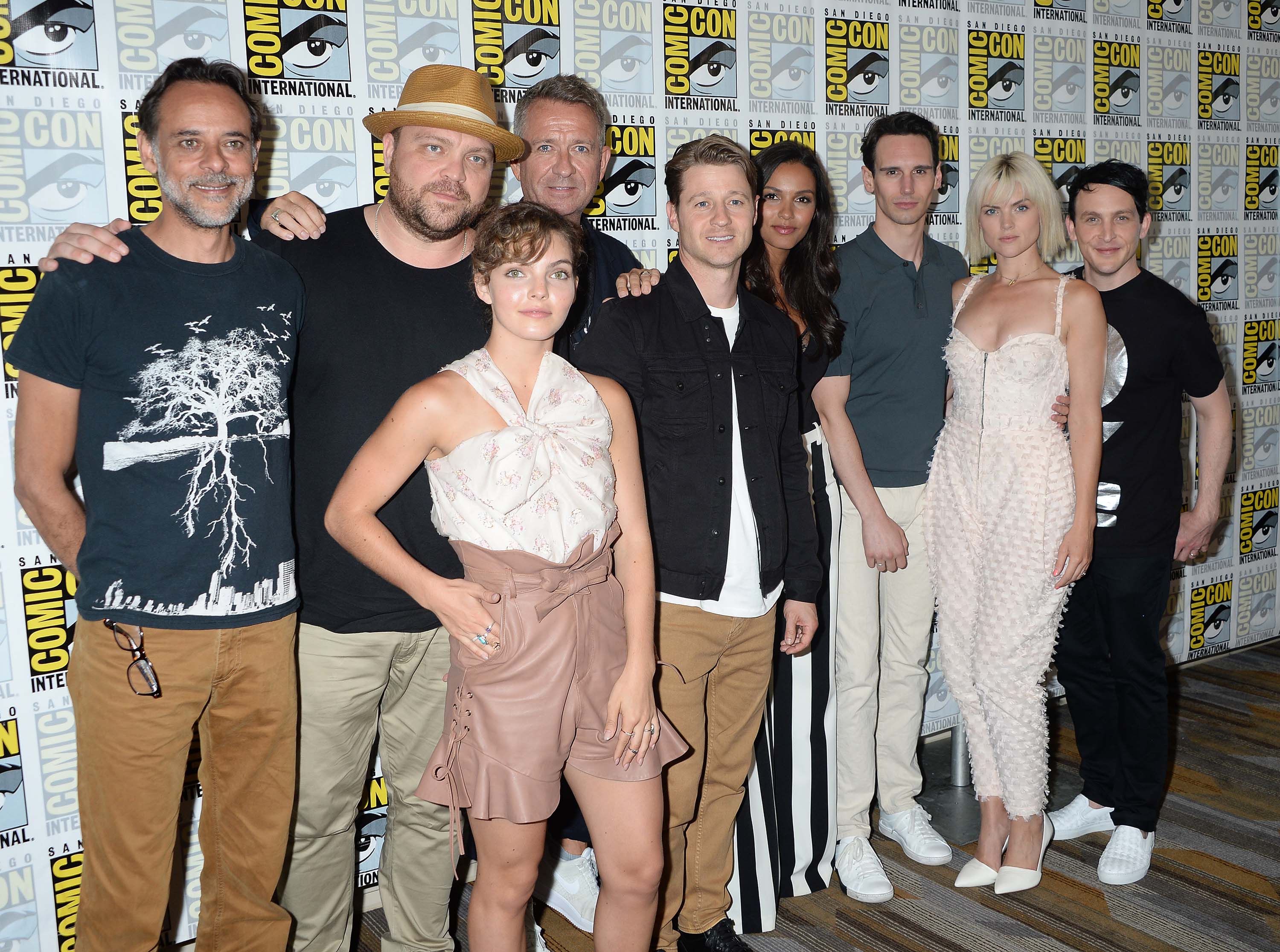 Camren Bicondova attends Gotham Press Line