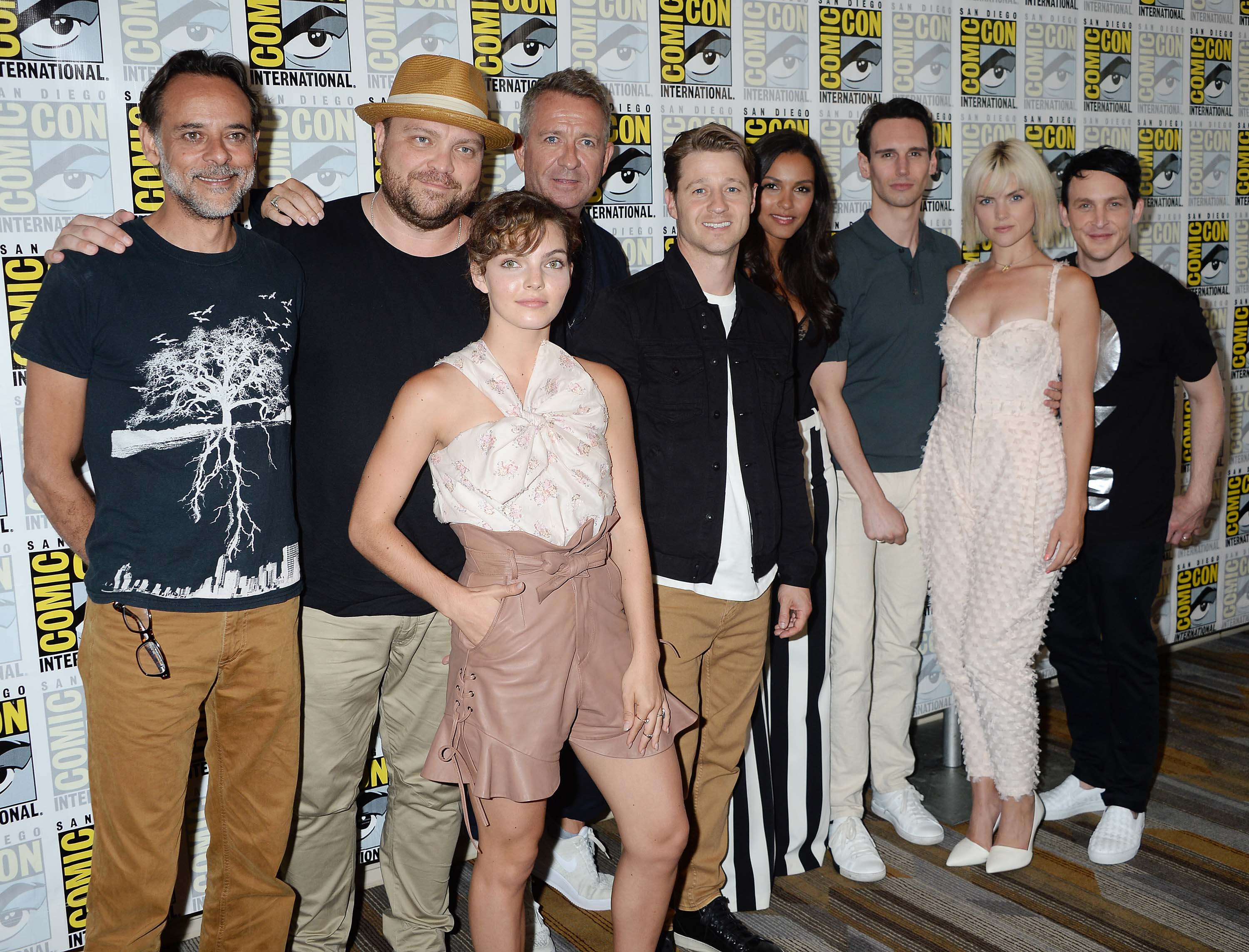 Camren Bicondova attends Gotham Press Line