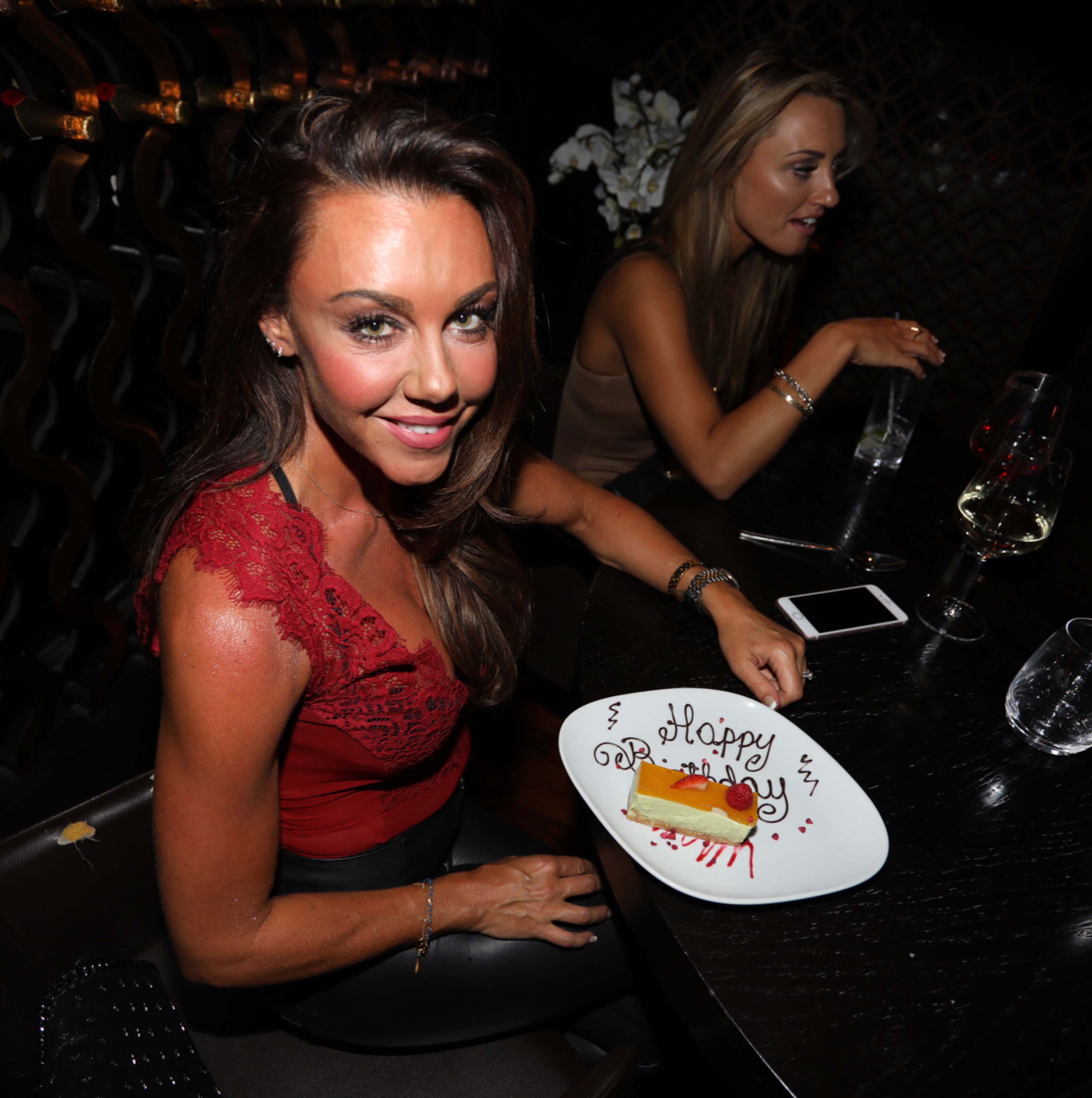 Michelle Heaton celebrates her 38th birthday