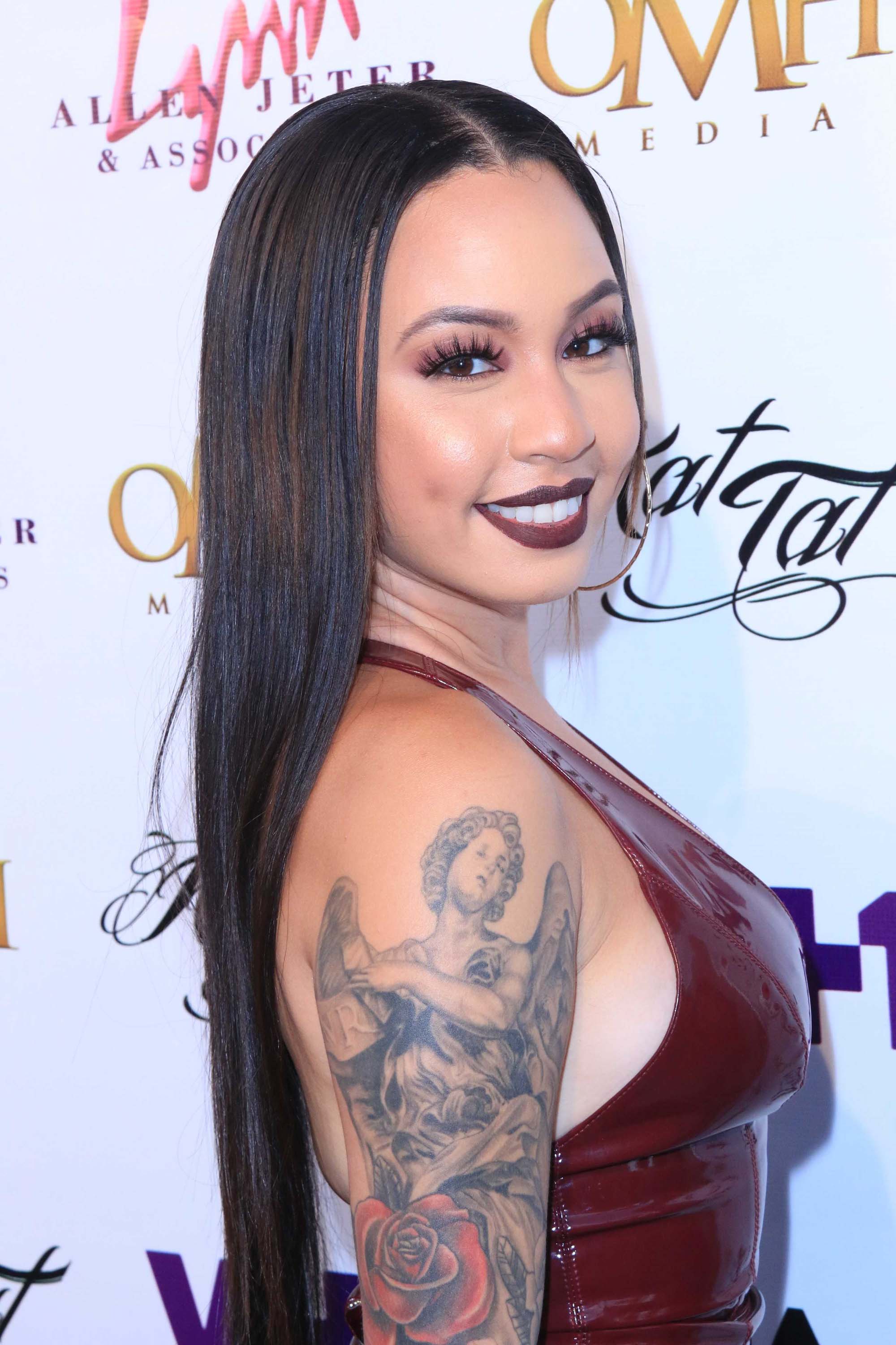 Kat Tat attends the Black Ink Crew Chicago