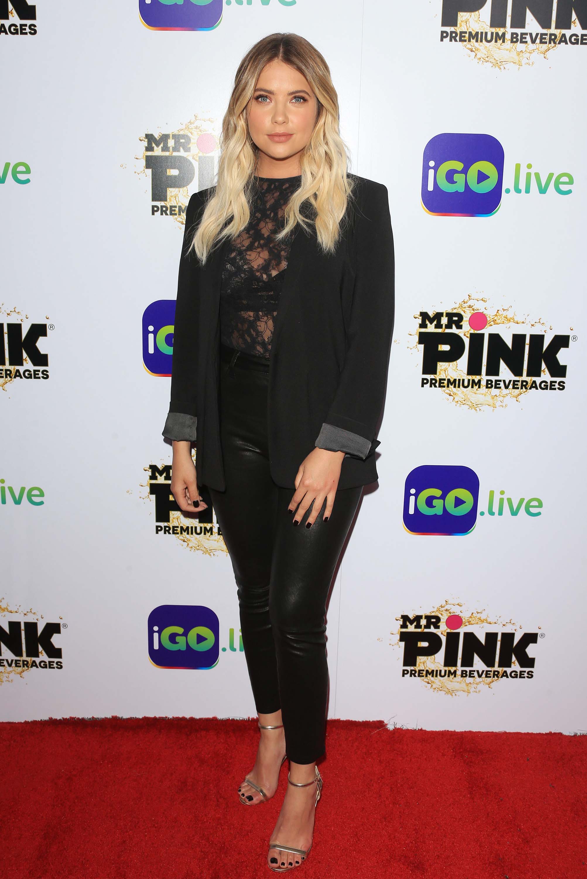 Ashley Benson attends Go live Launch Event