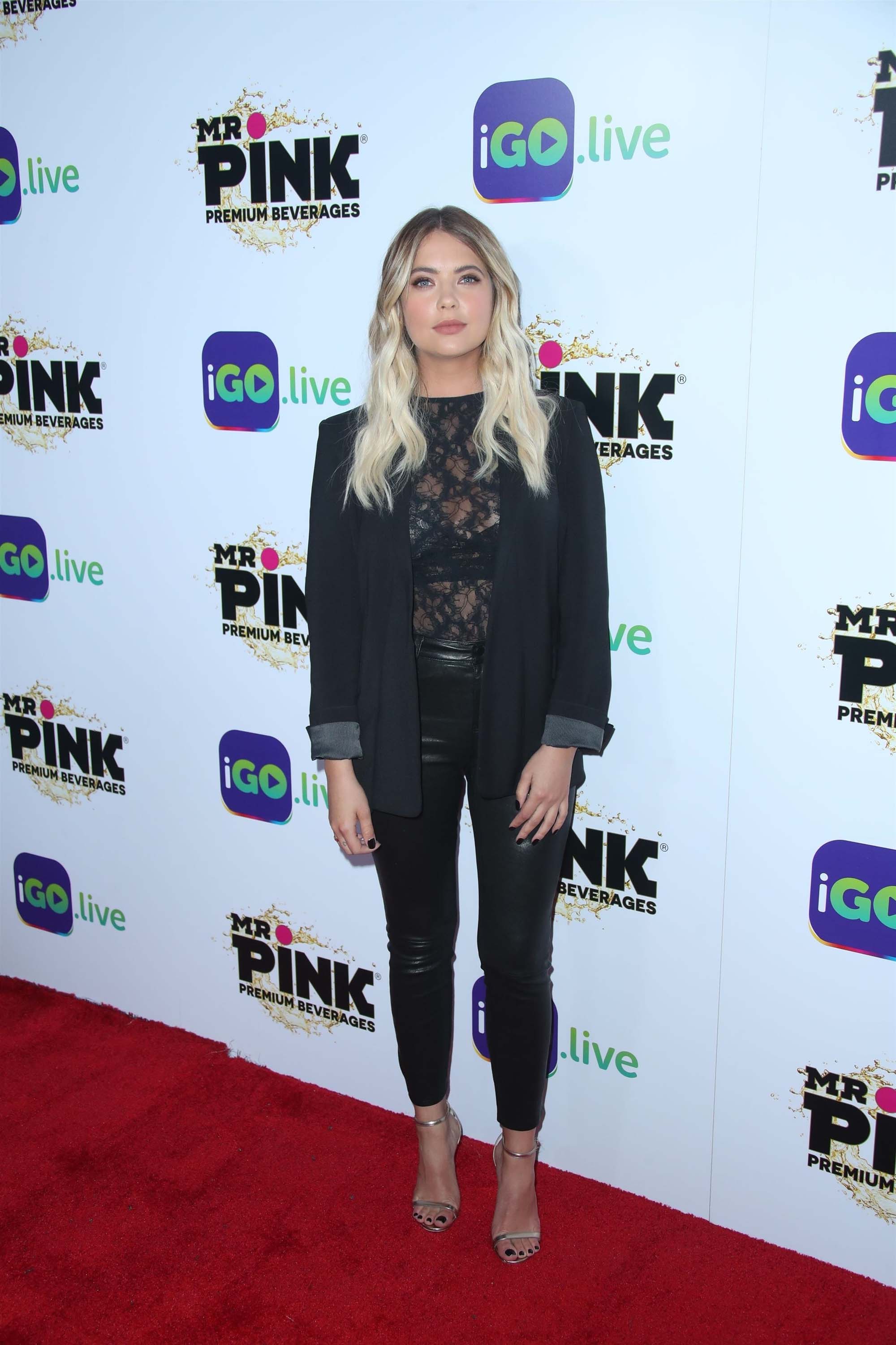 Ashley Benson attends Go live Launch Event