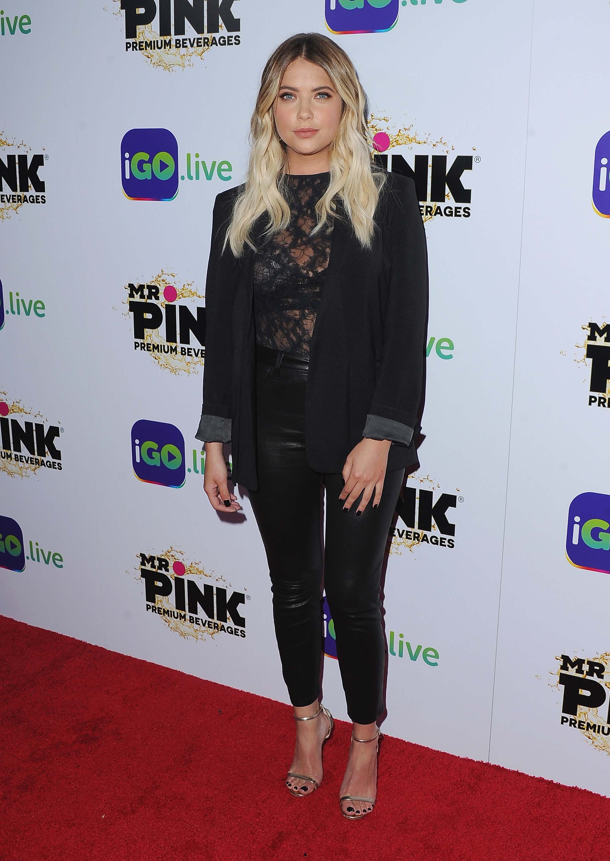 Ashley Benson attends Go live Launch Event