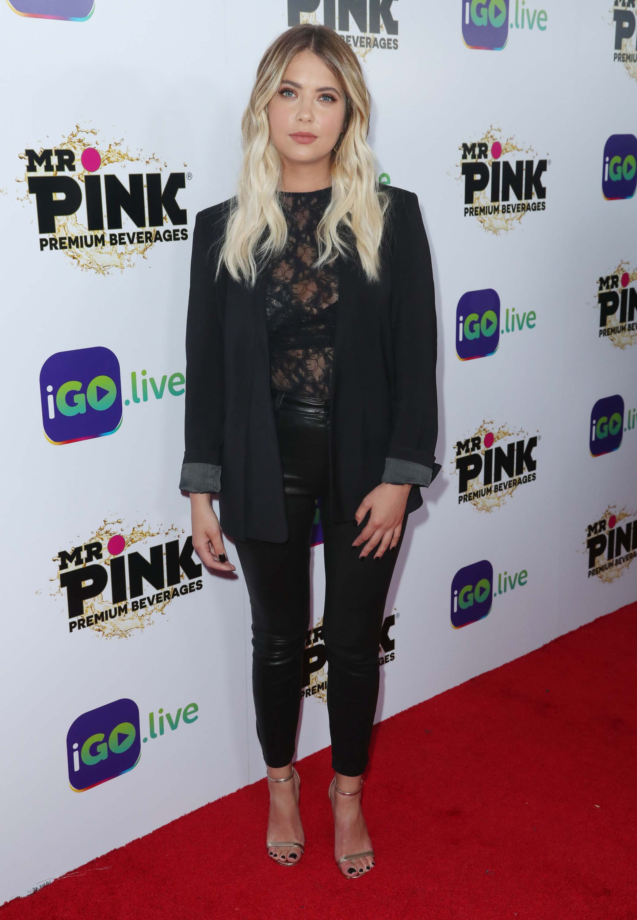 Ashley Benson attends Go live Launch Event