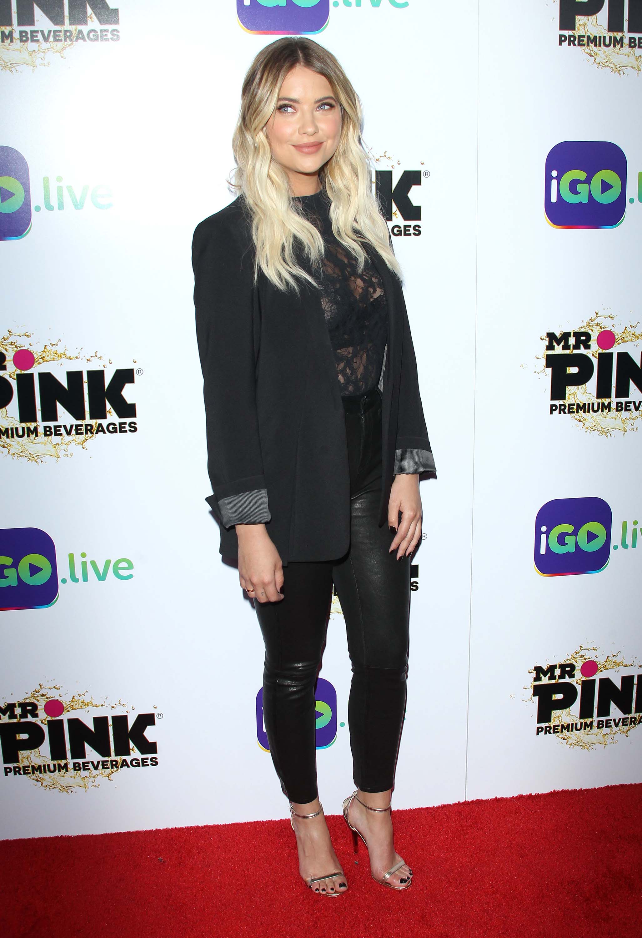 Ashley Benson attends Go live Launch Event