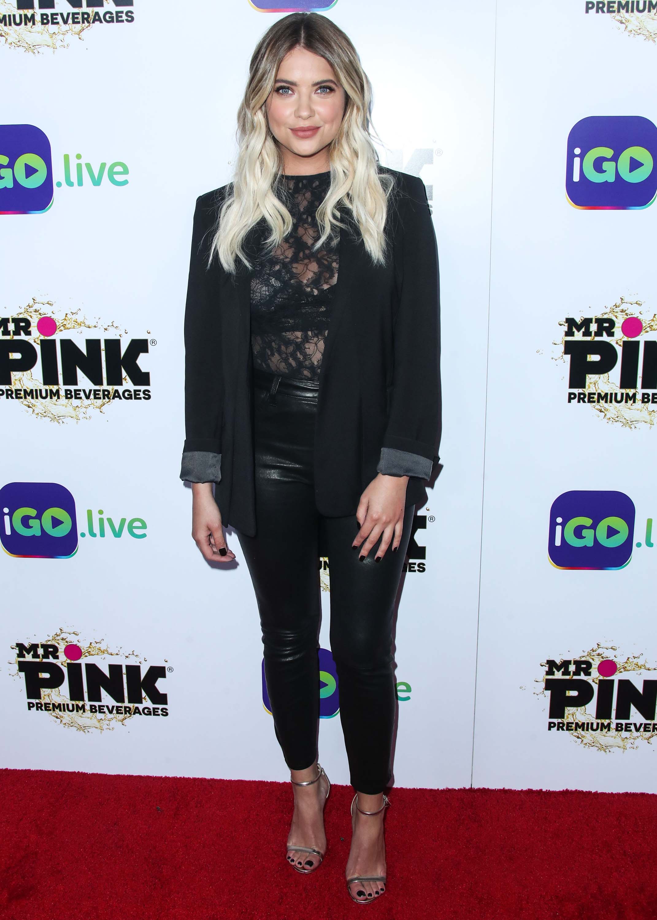 Ashley Benson attends Go live Launch Event