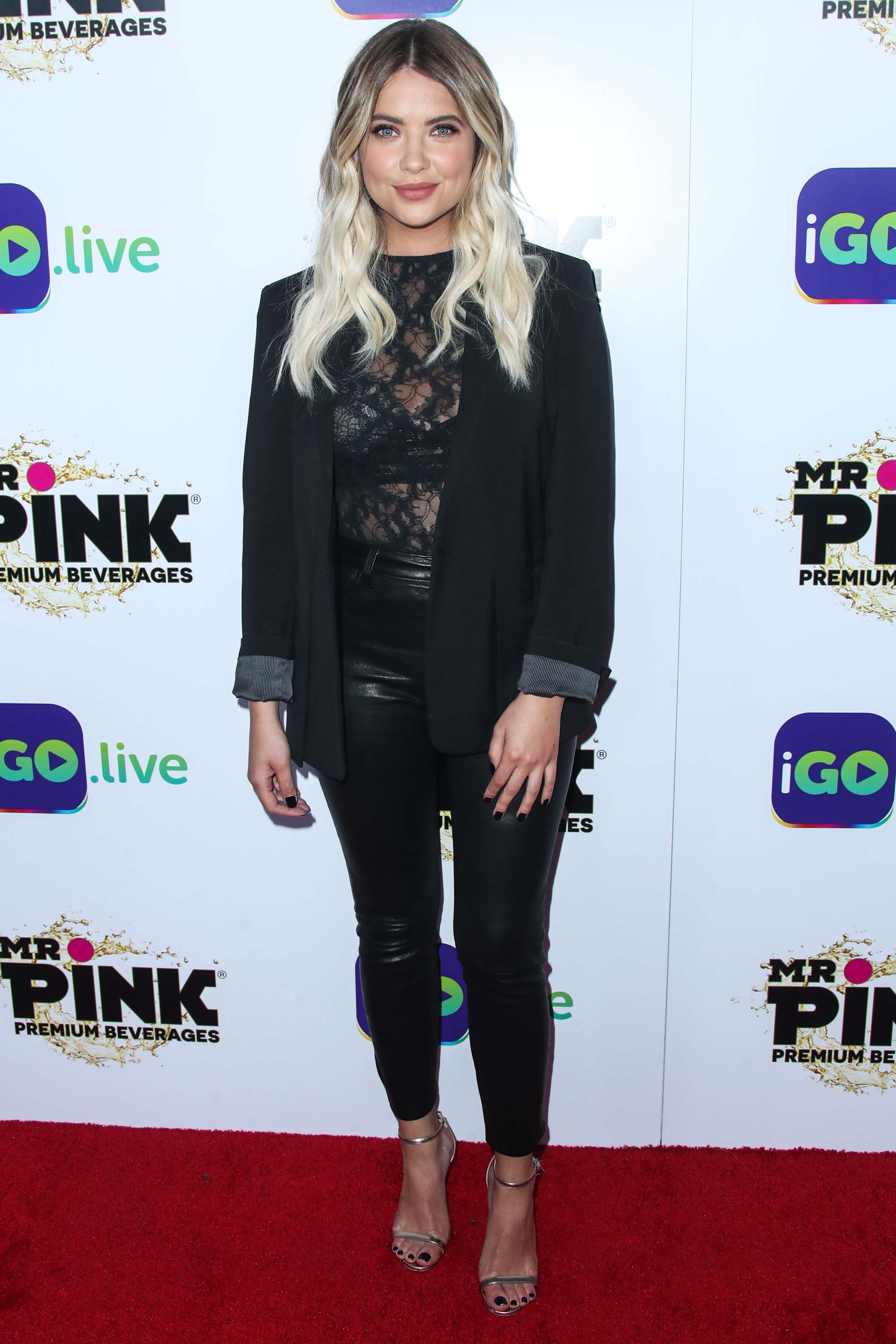 Ashley Benson attends Go live Launch Event