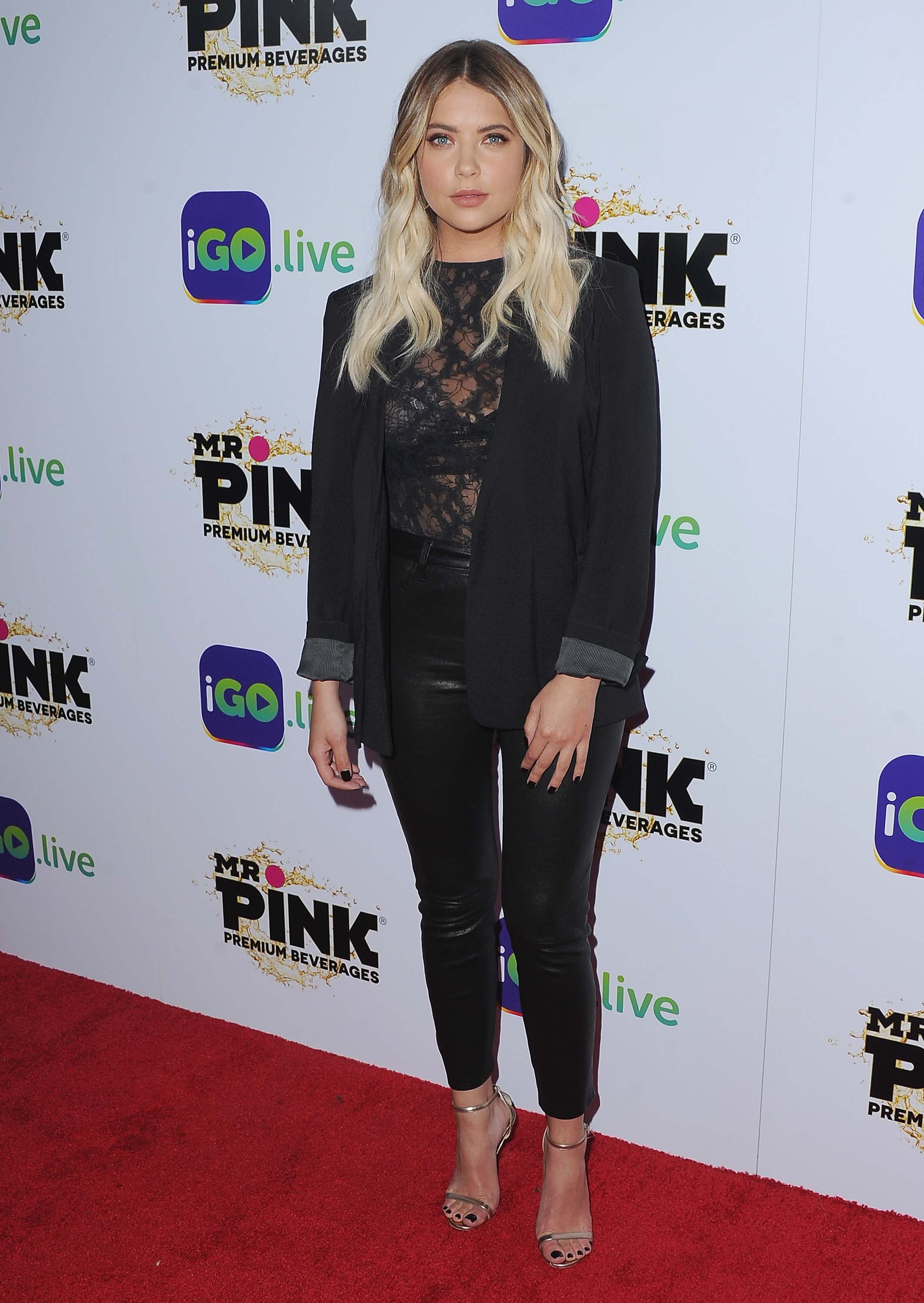 Ashley Benson attends Go live Launch Event