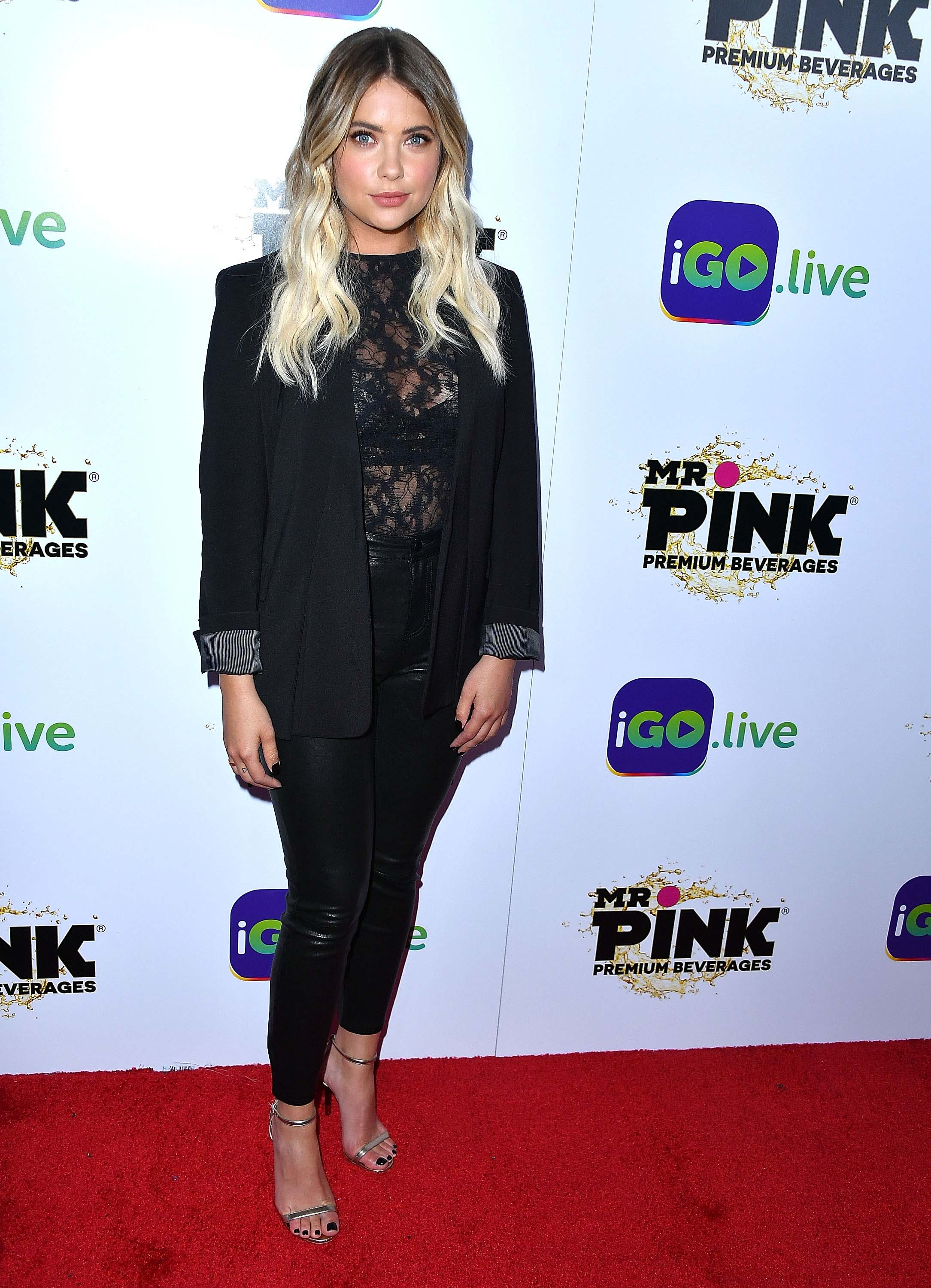 Ashley Benson attends Go live Launch Event