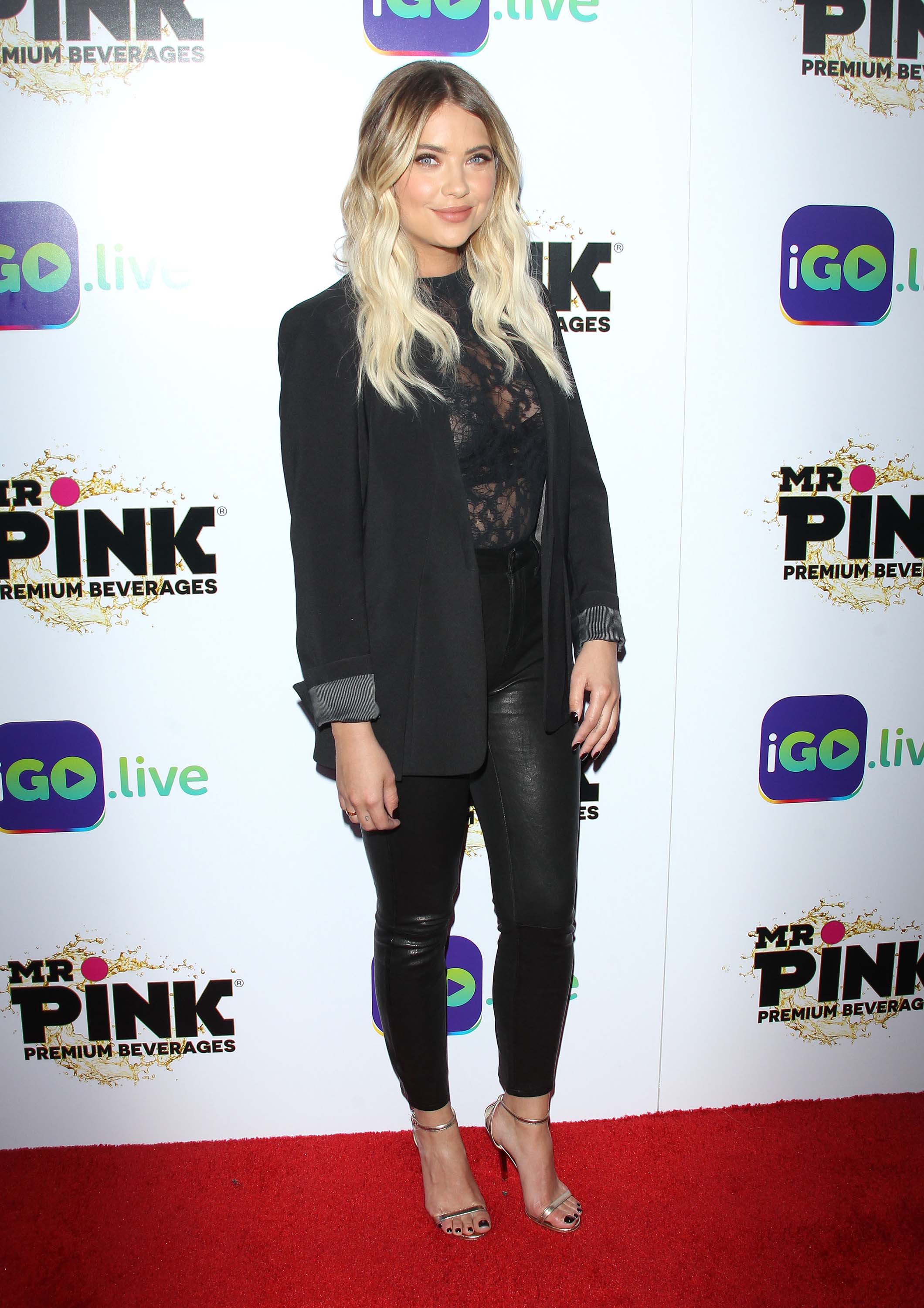 Ashley Benson attends Go live Launch Event