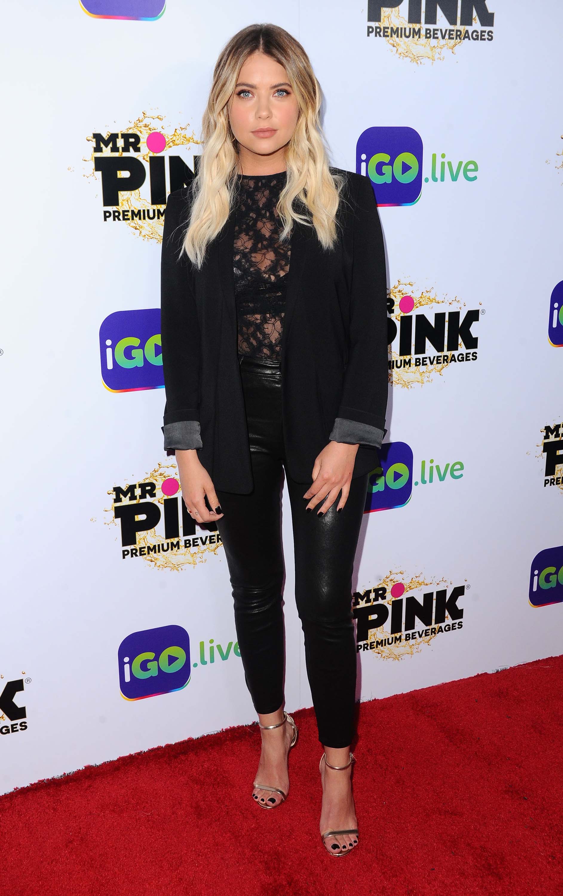 Ashley Benson attends Go live Launch Event