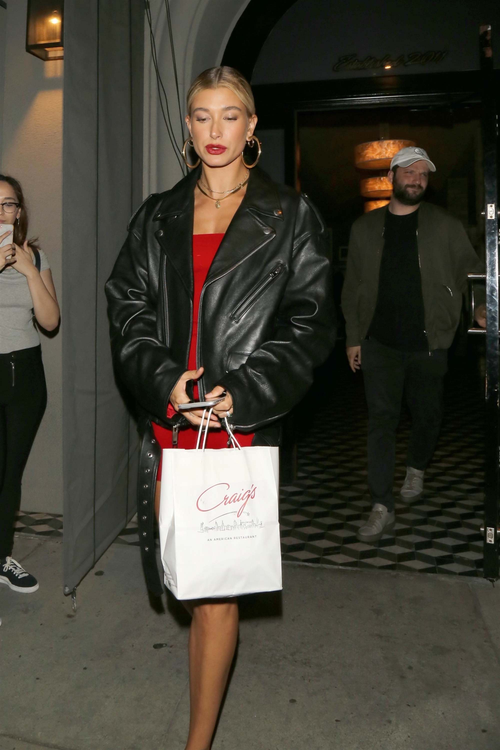 Hailey Baldwin attends Go live Launch Event