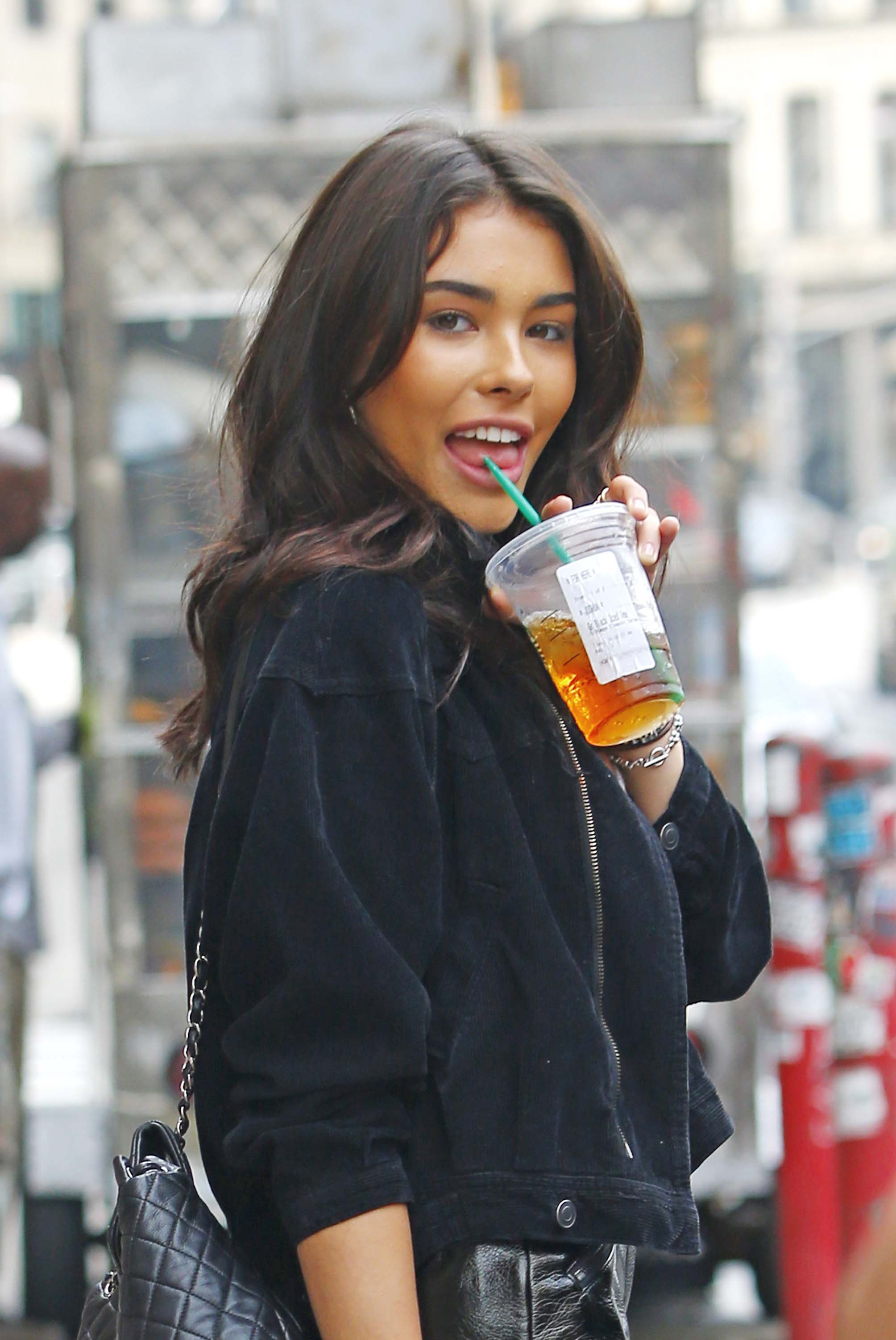 Madison Beer exiting Z100