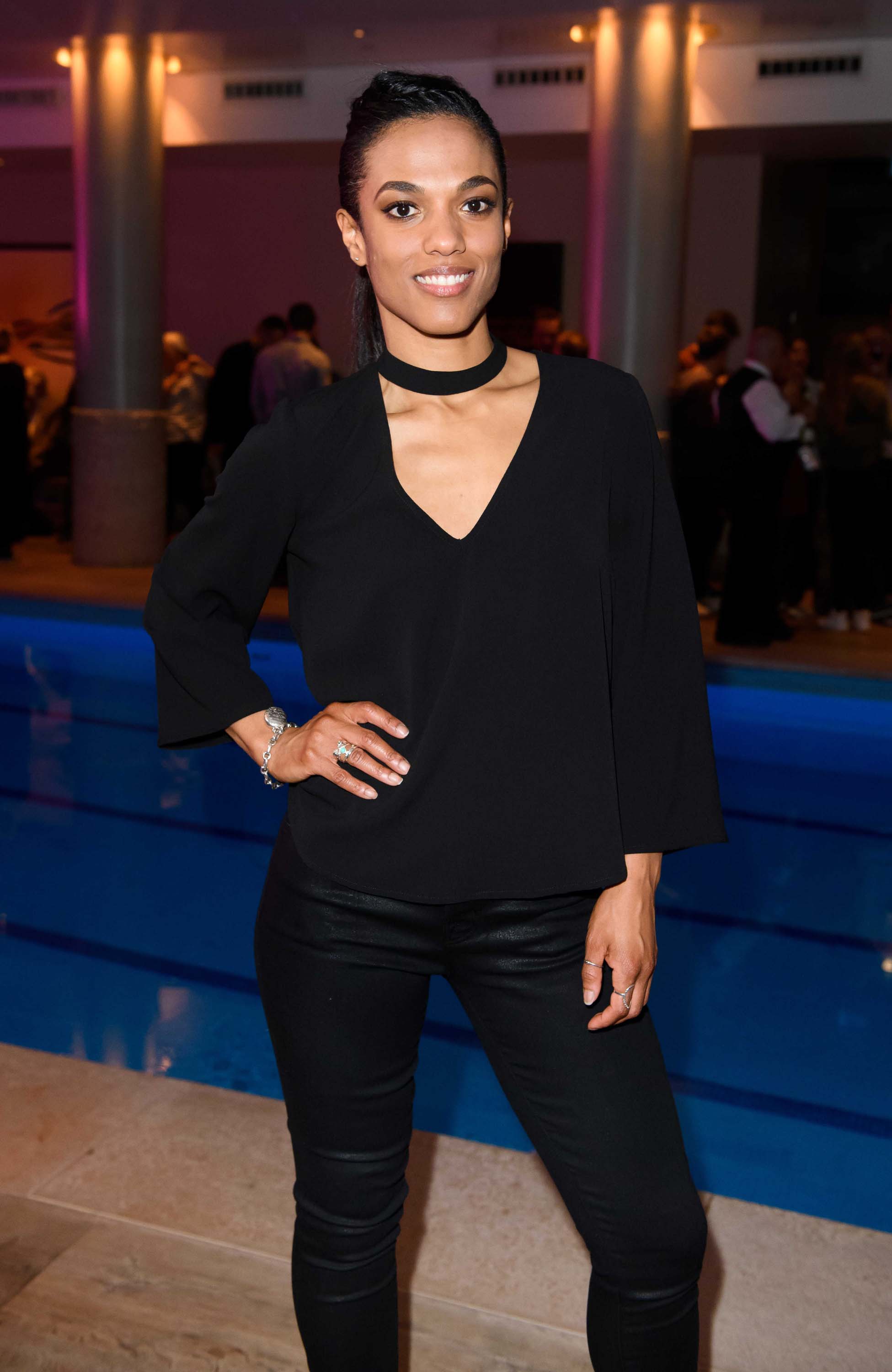 Freema Agyeman seen at the Apologia play after party