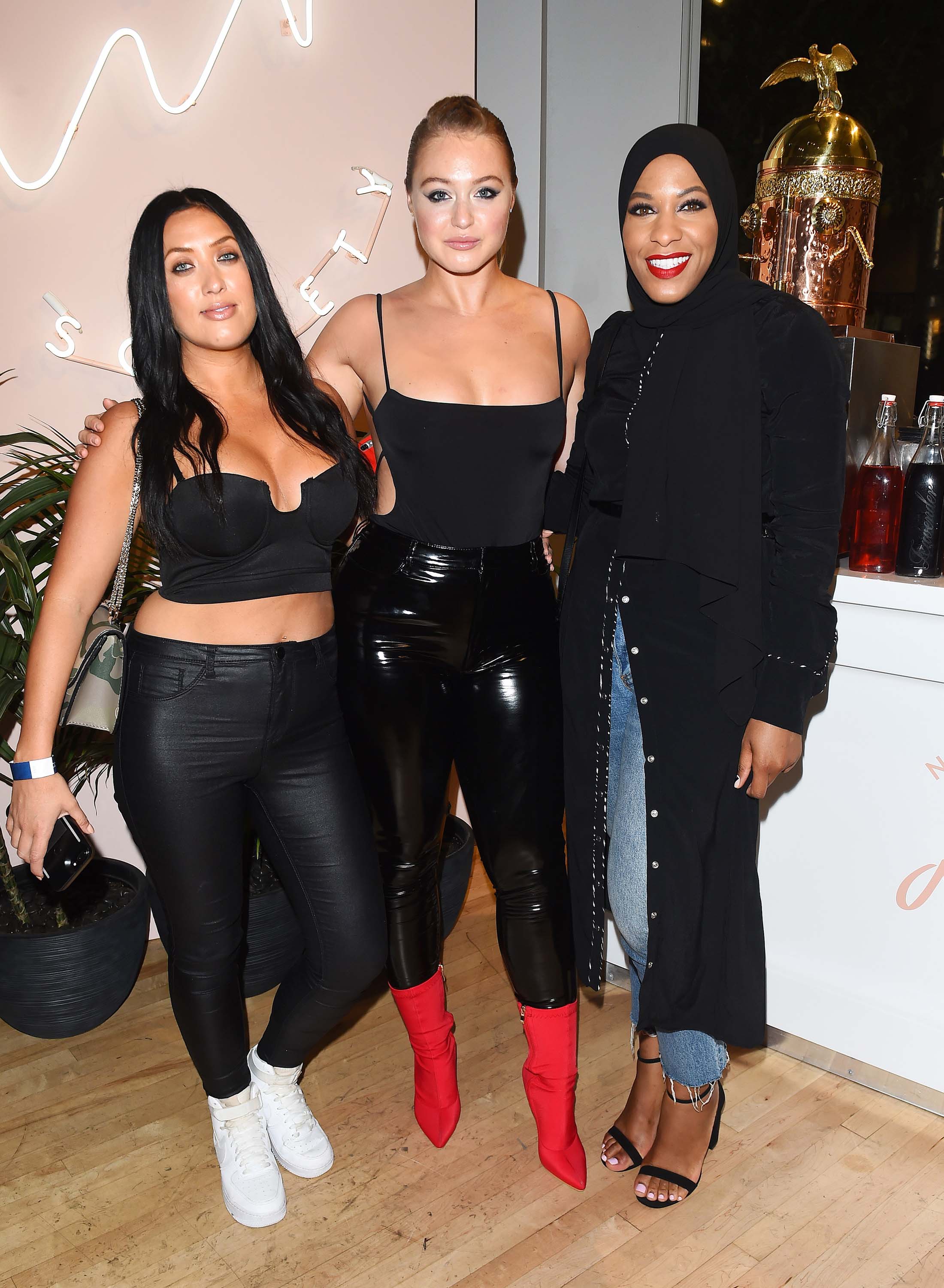 Iskra Lawrence attends Pre Beautycon Party
