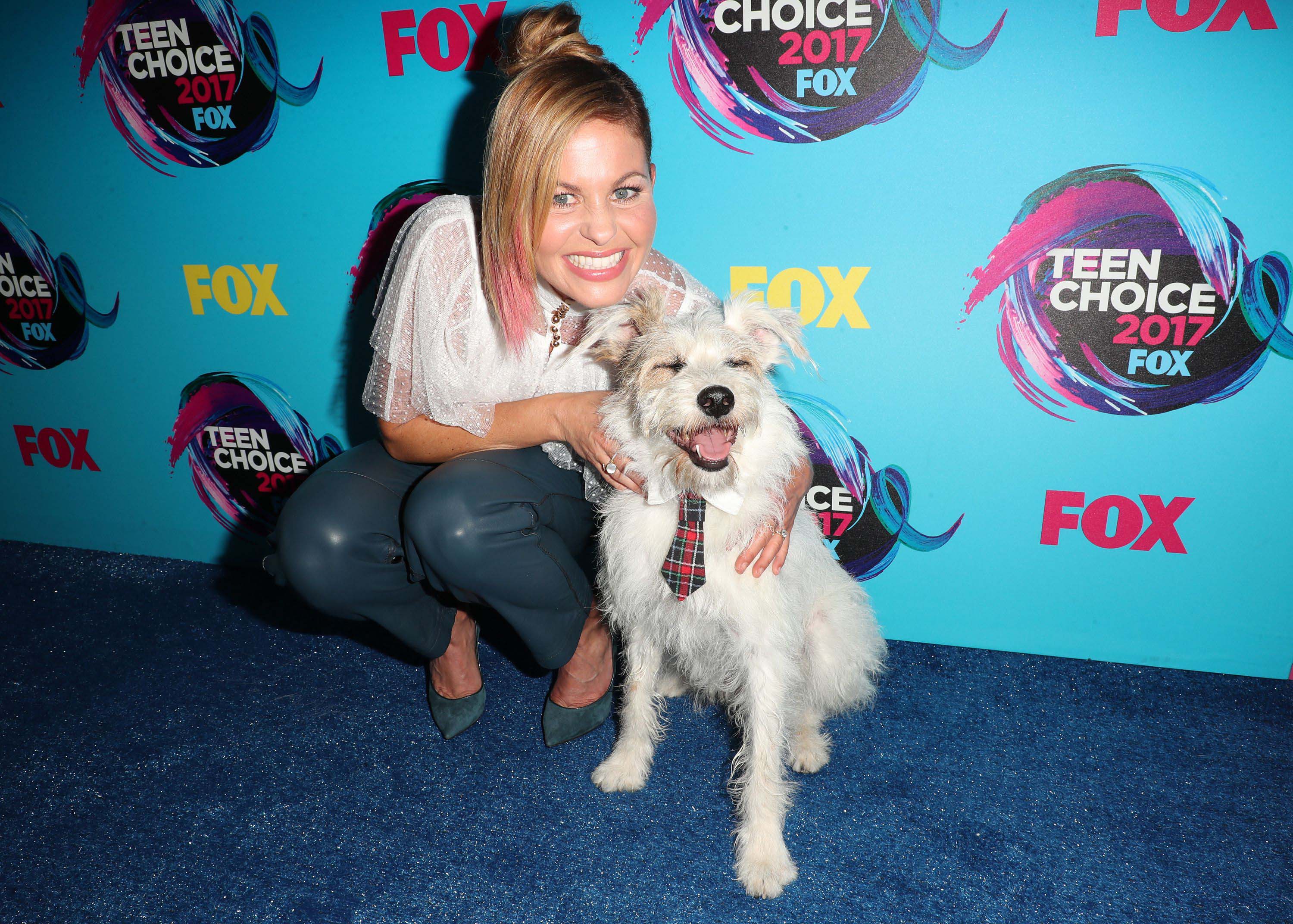 Candace Cameron Bure attends 2017 Teen Choice Awards