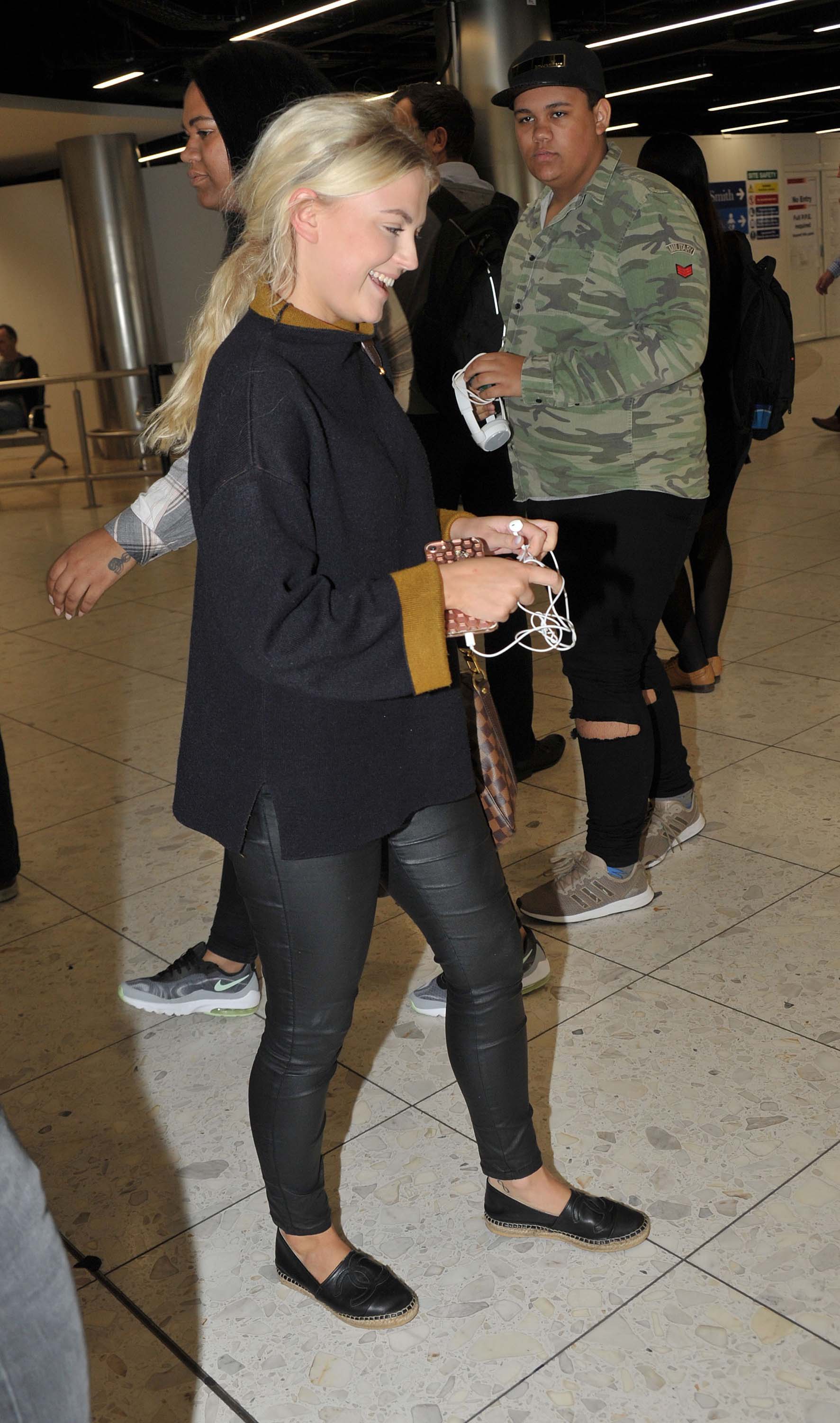 Lucy Fallon at Dublin Airport