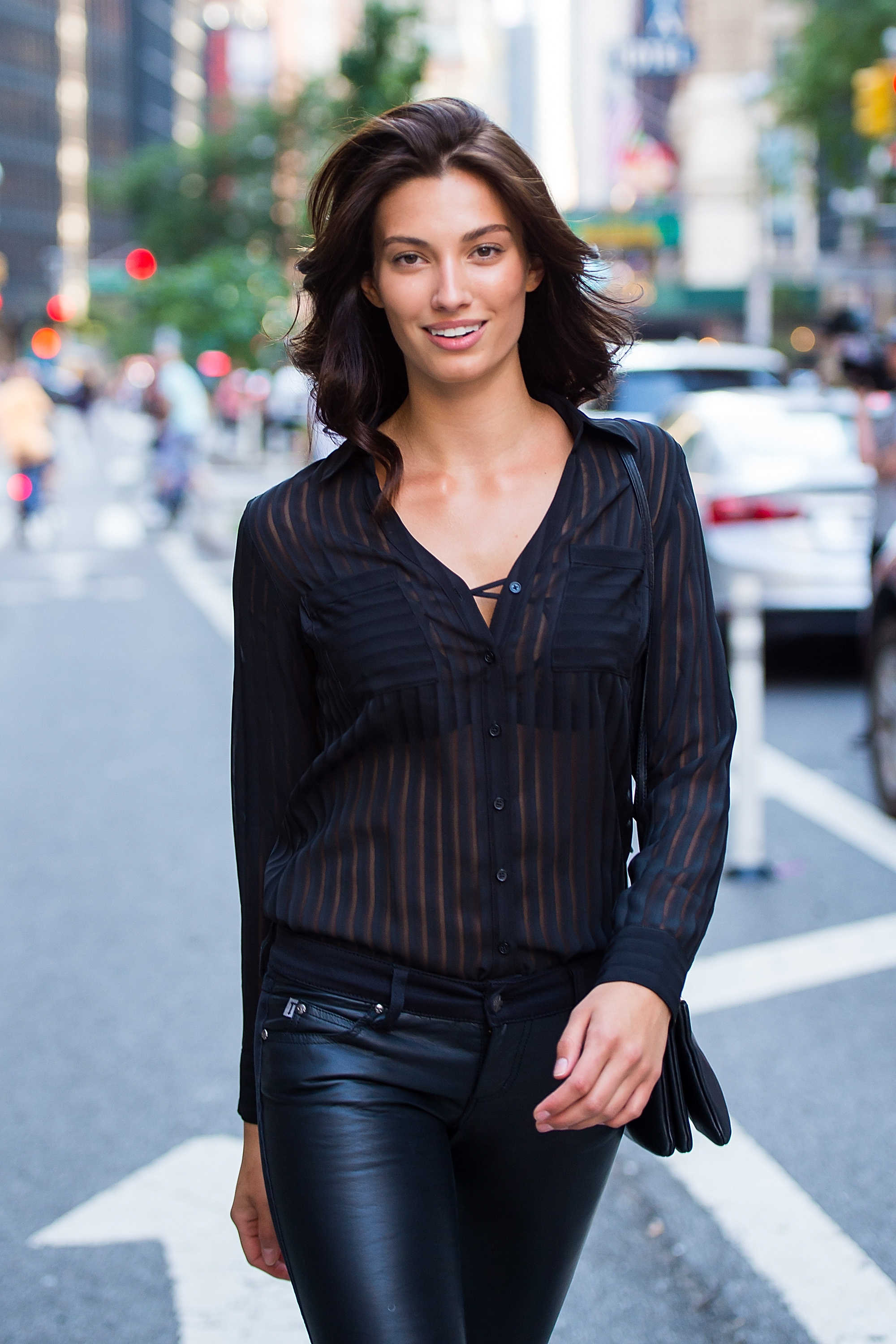 Dana Taylor attends the casting for the 2017 Victoria’s Secret Fashion Show