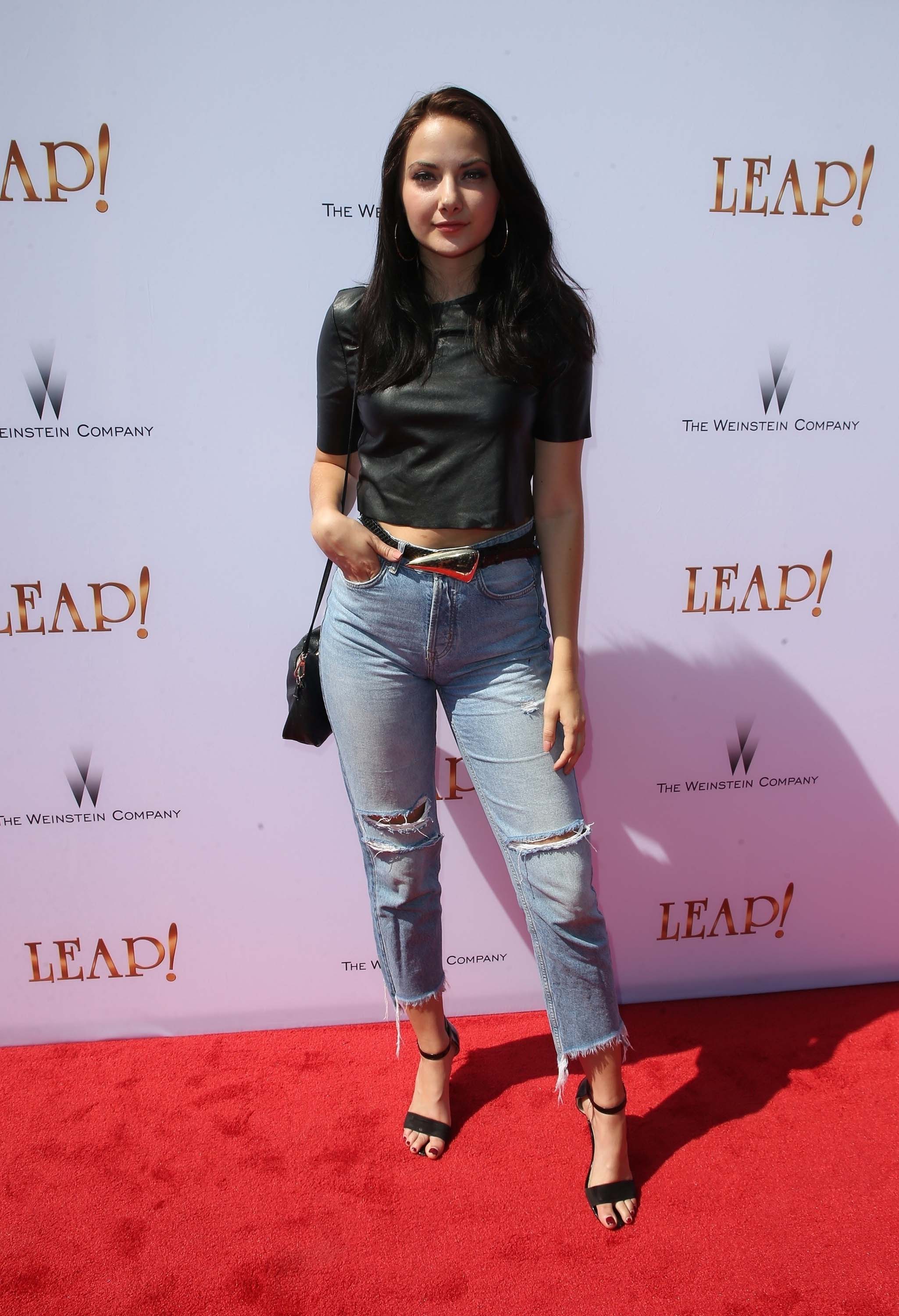 Rachel Raquel attends Leap film premiere