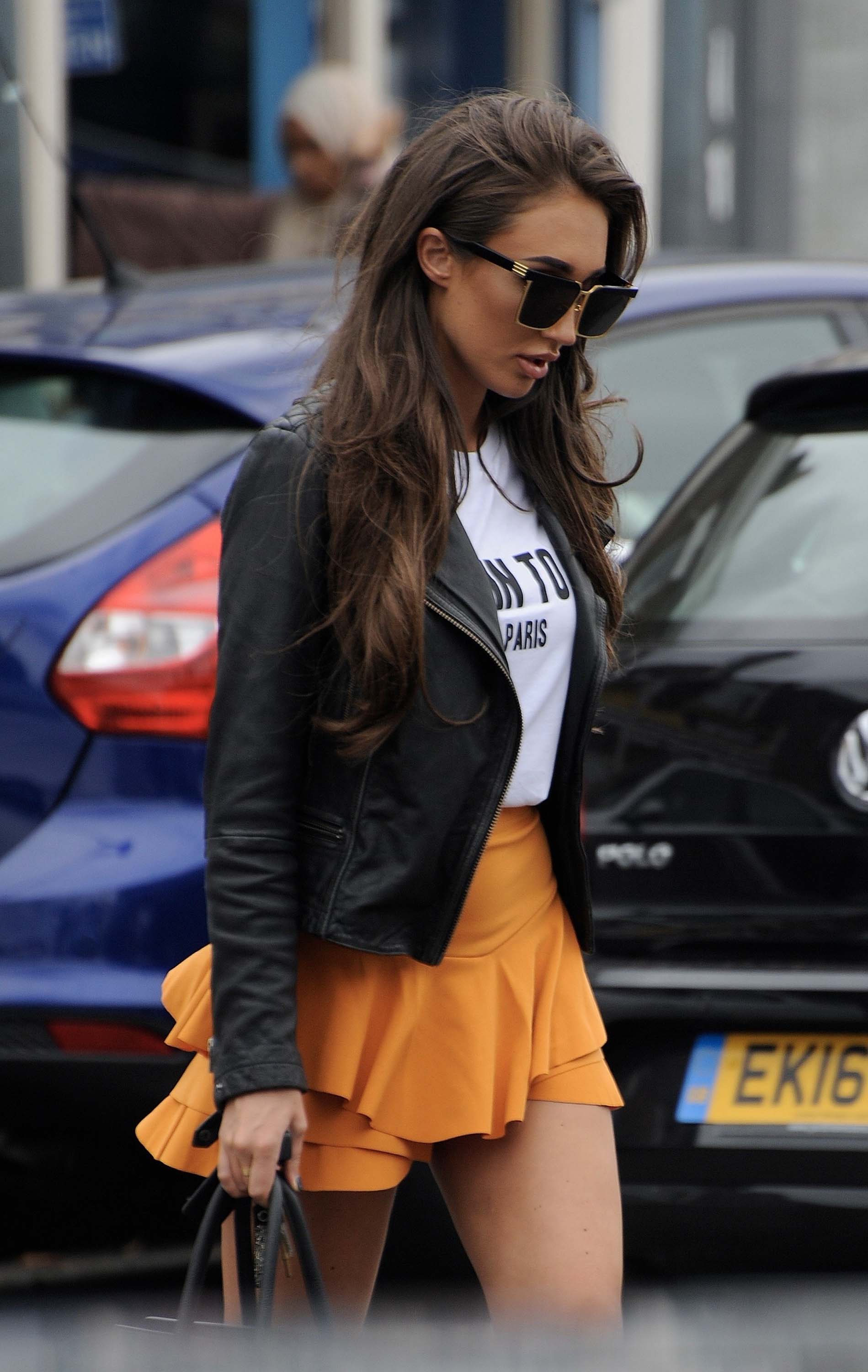 Megan McKenna seen in Essex