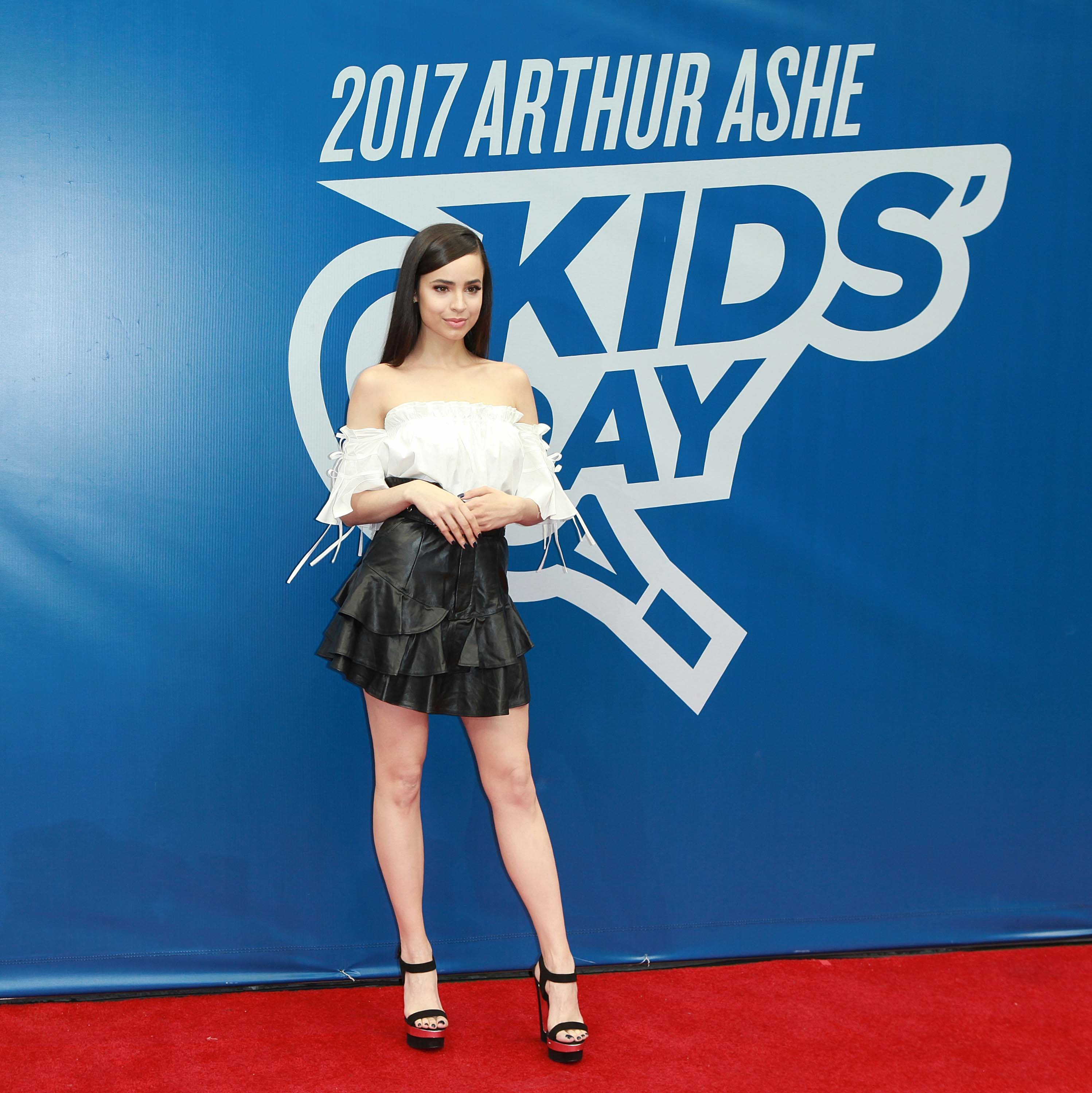 Sofia Carson attends 2017 Arthur Ashe Kid’s Day