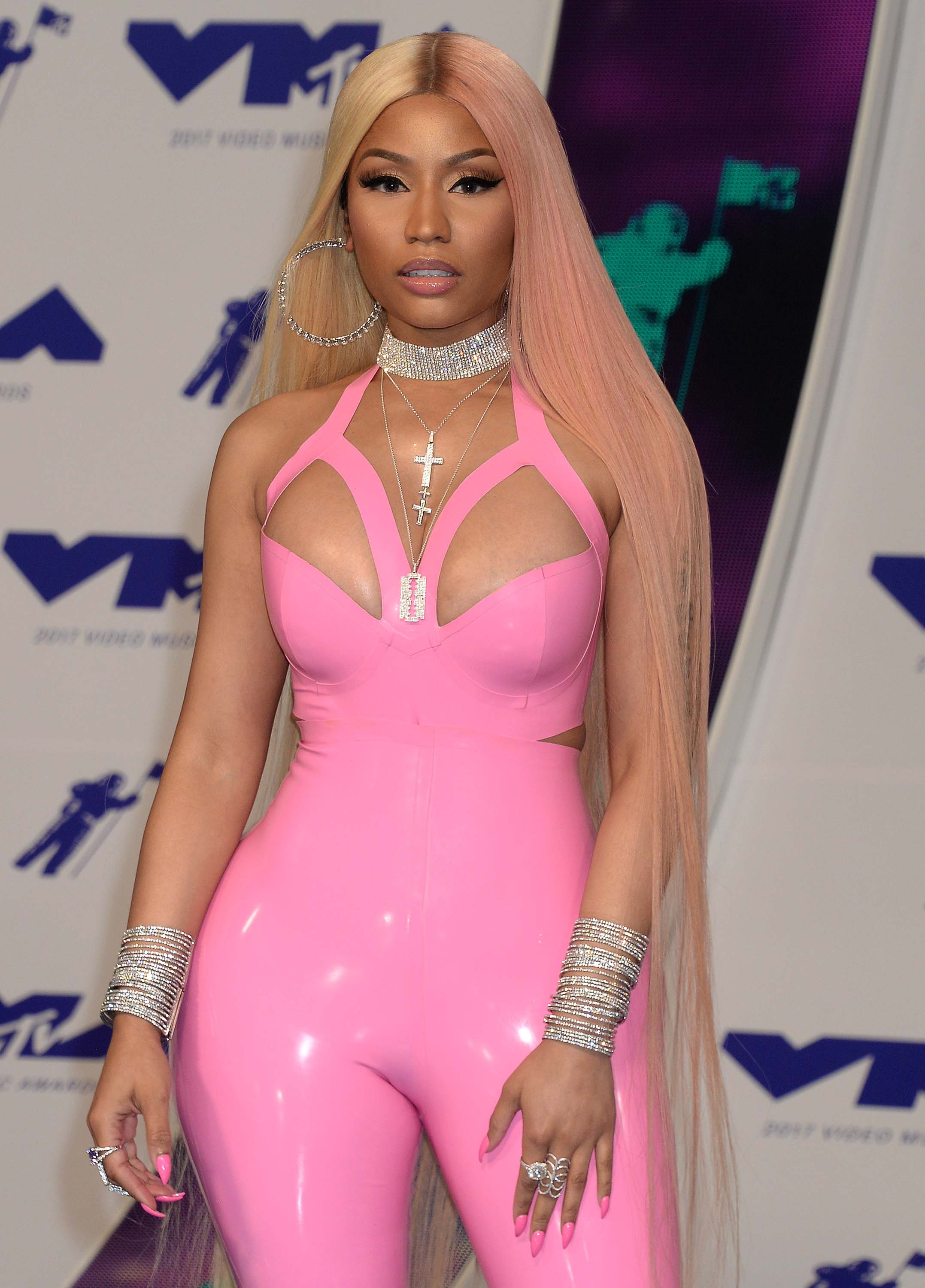 Nicki Minaj attends 2017 MTV Video Music Awards