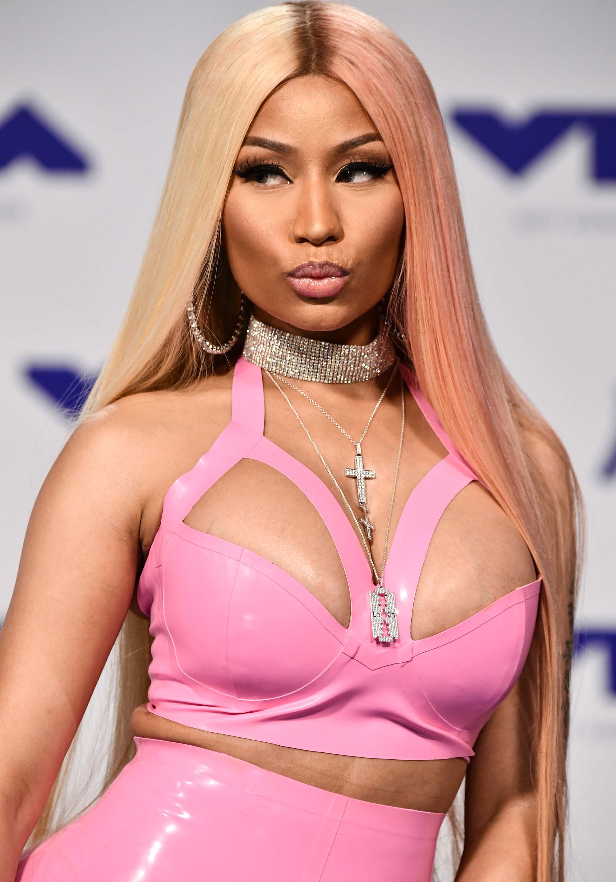 Nicki Minaj attends 2017 MTV Video Music Awards