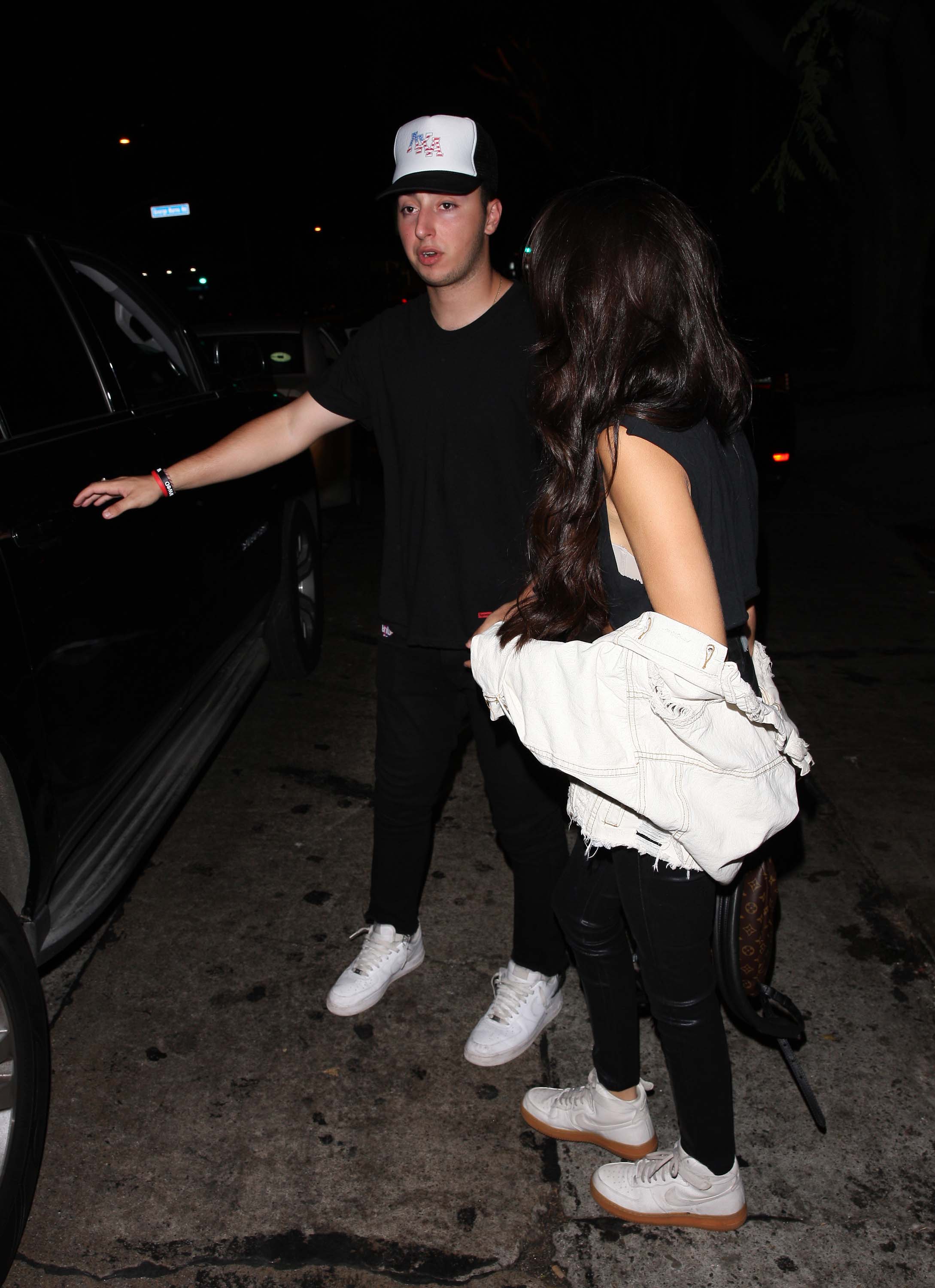 Madison Beer leaves the Peppermint club