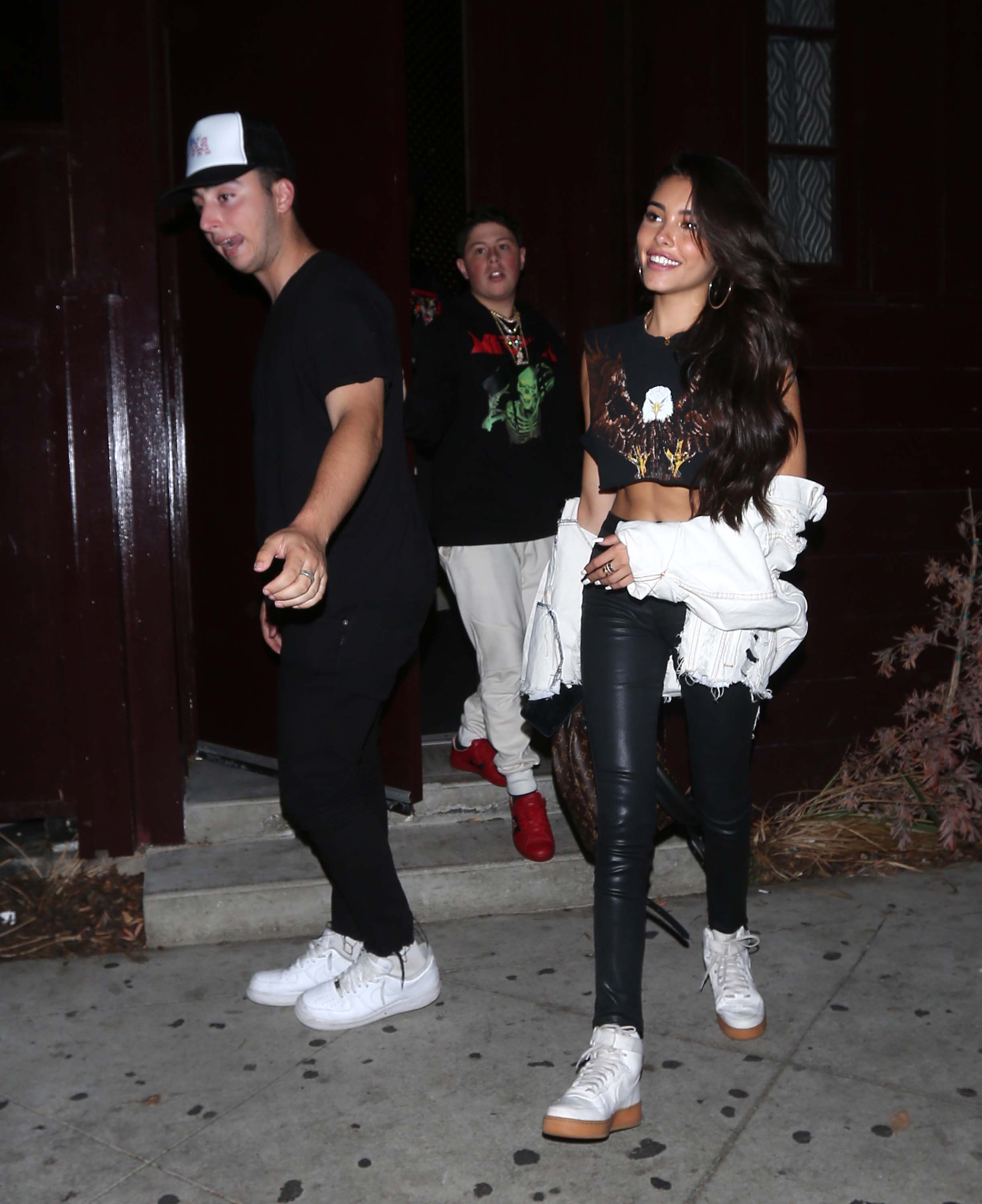 Madison Beer leaves the Peppermint club