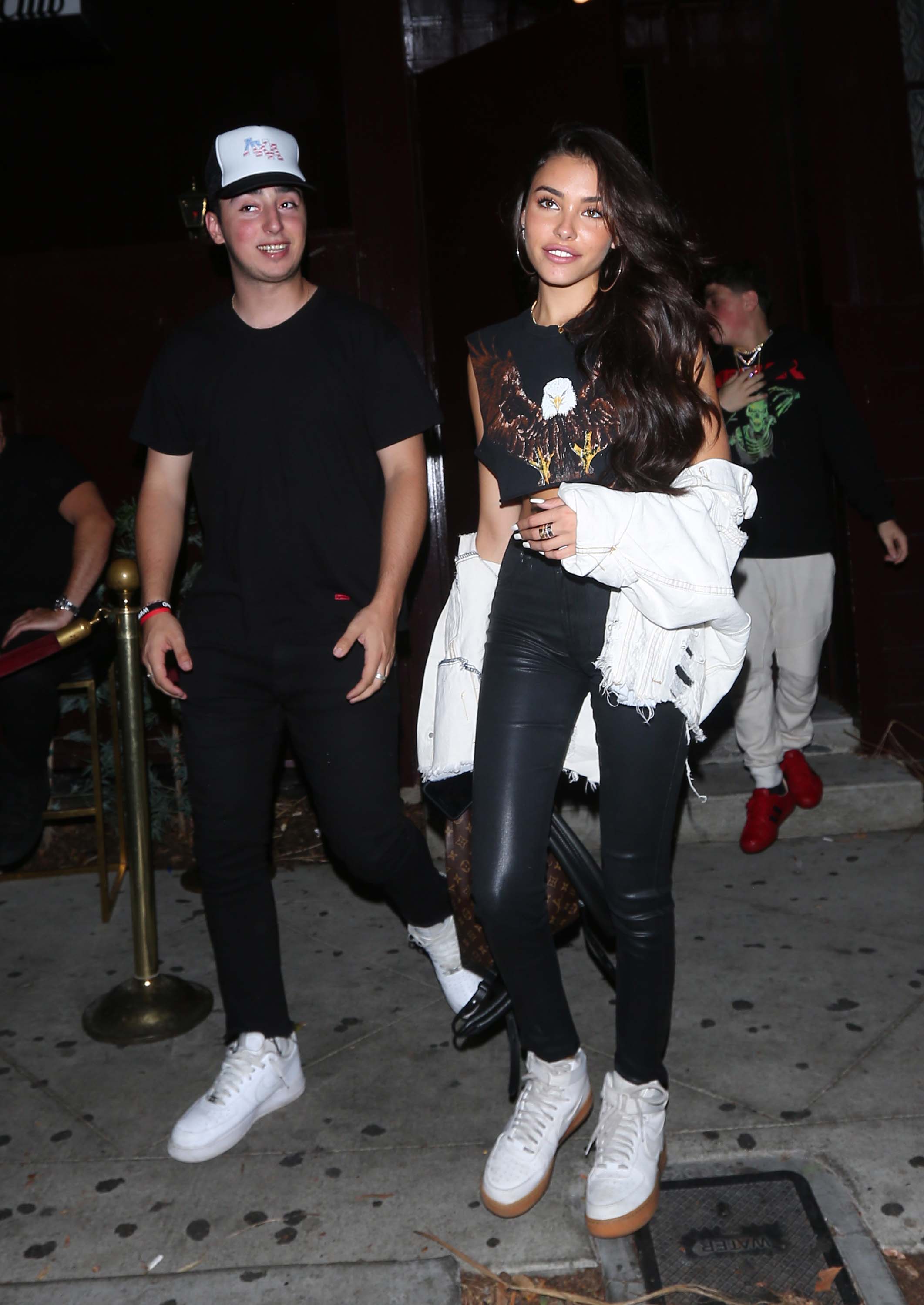 Madison Beer leaves the Peppermint club