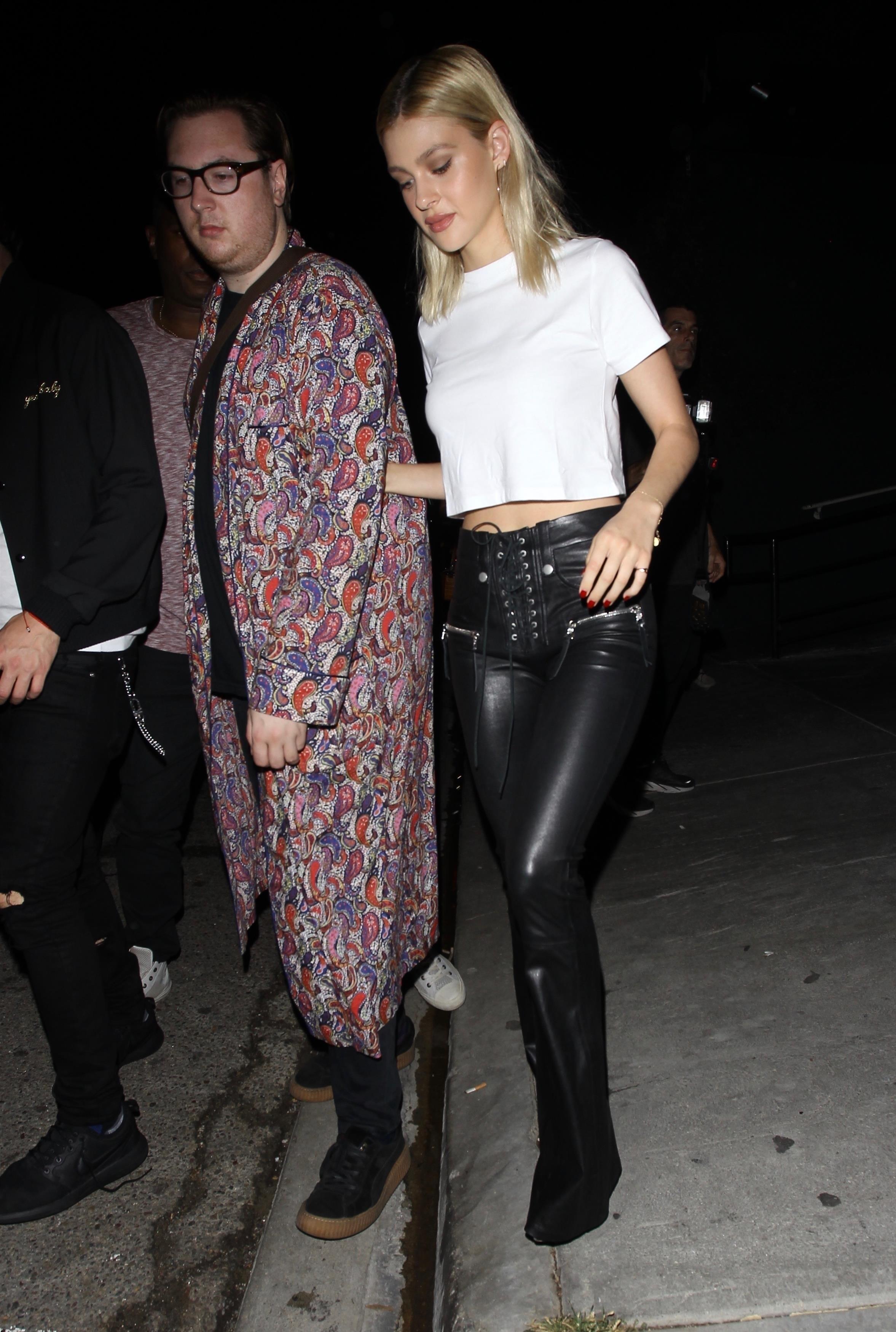 Nicola Peltz Leaving the Poppy nightclub