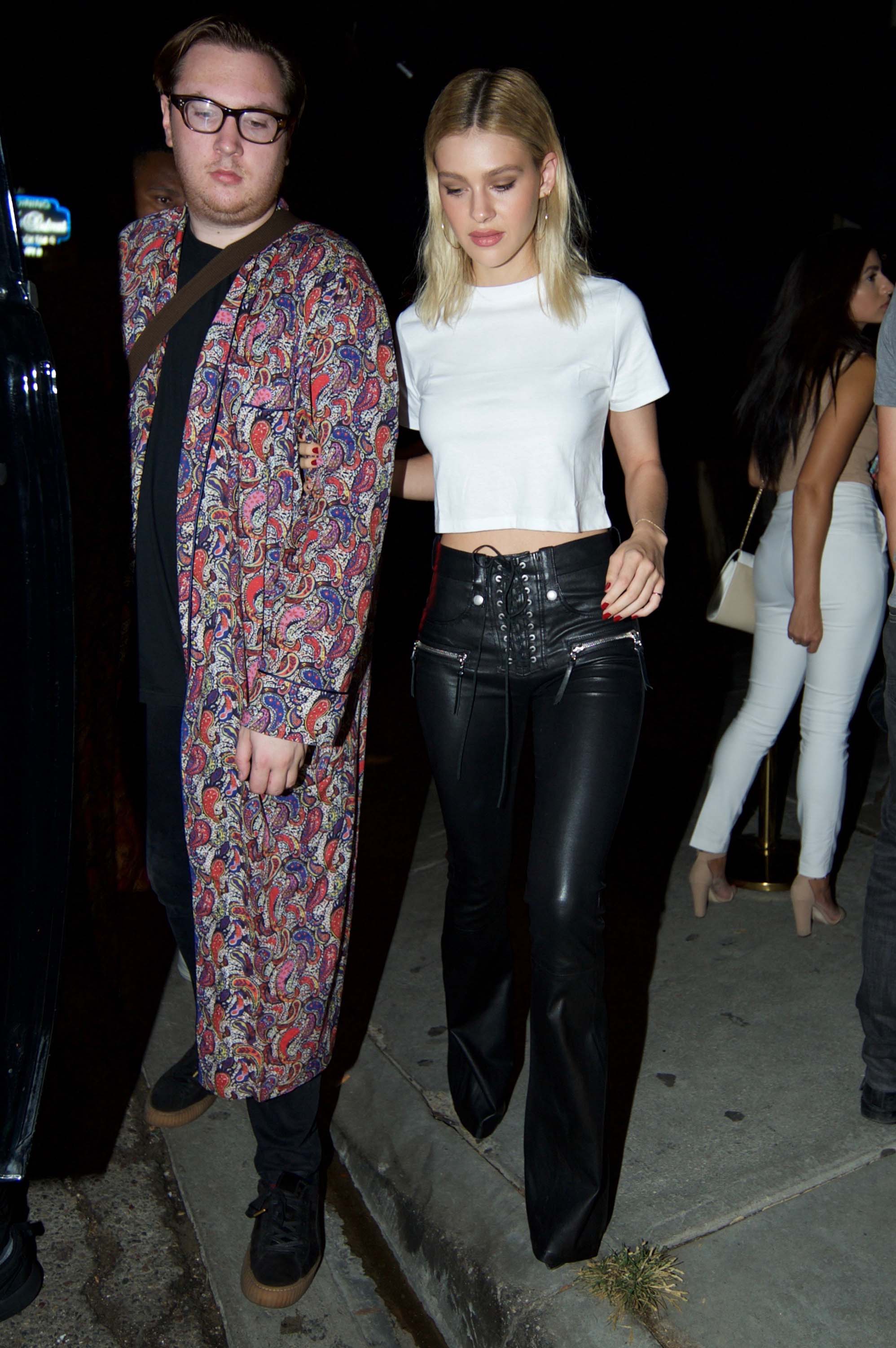 Nicola Peltz Leaving the Poppy nightclub