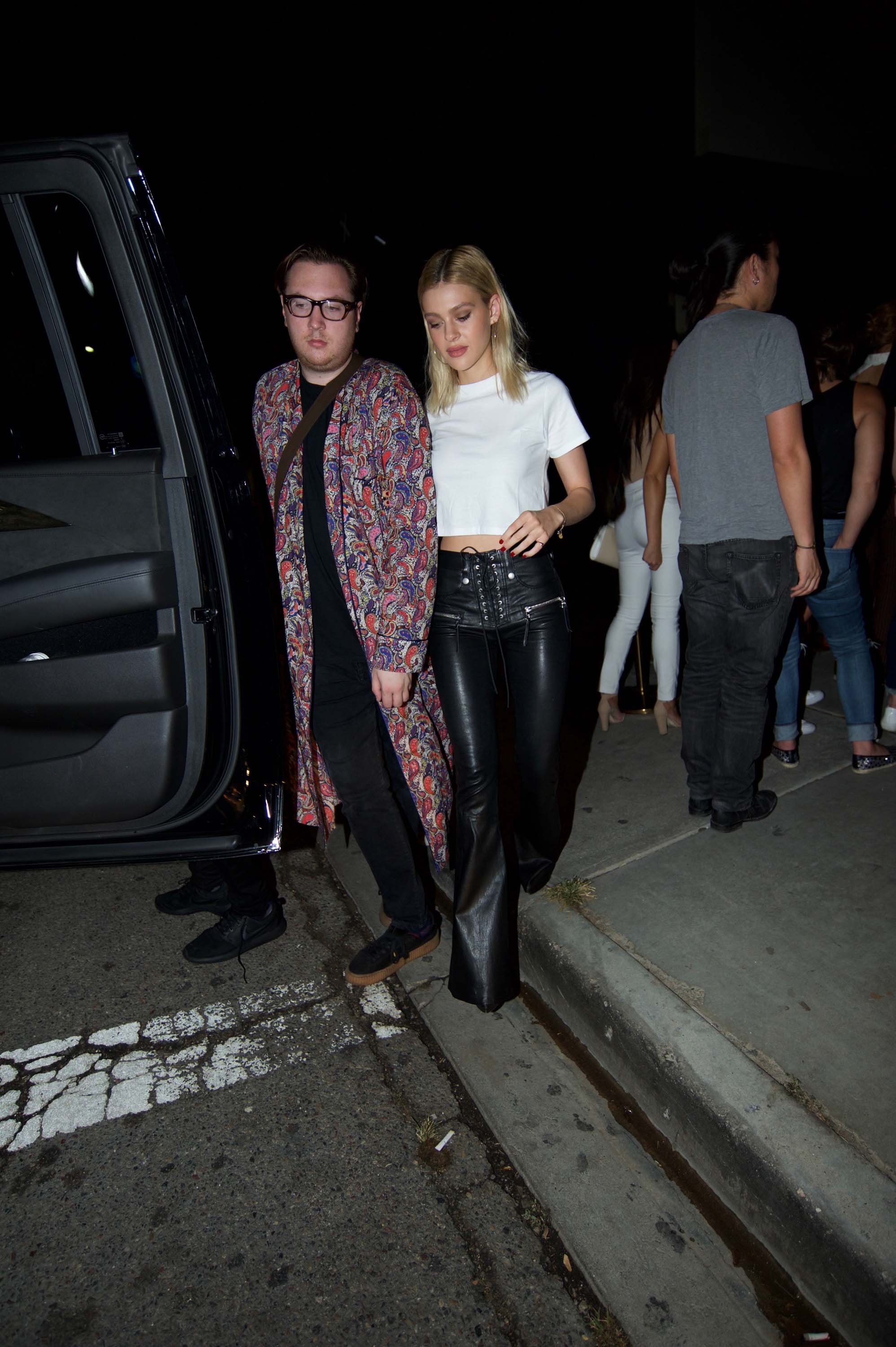 Nicola Peltz Leaving the Poppy nightclub