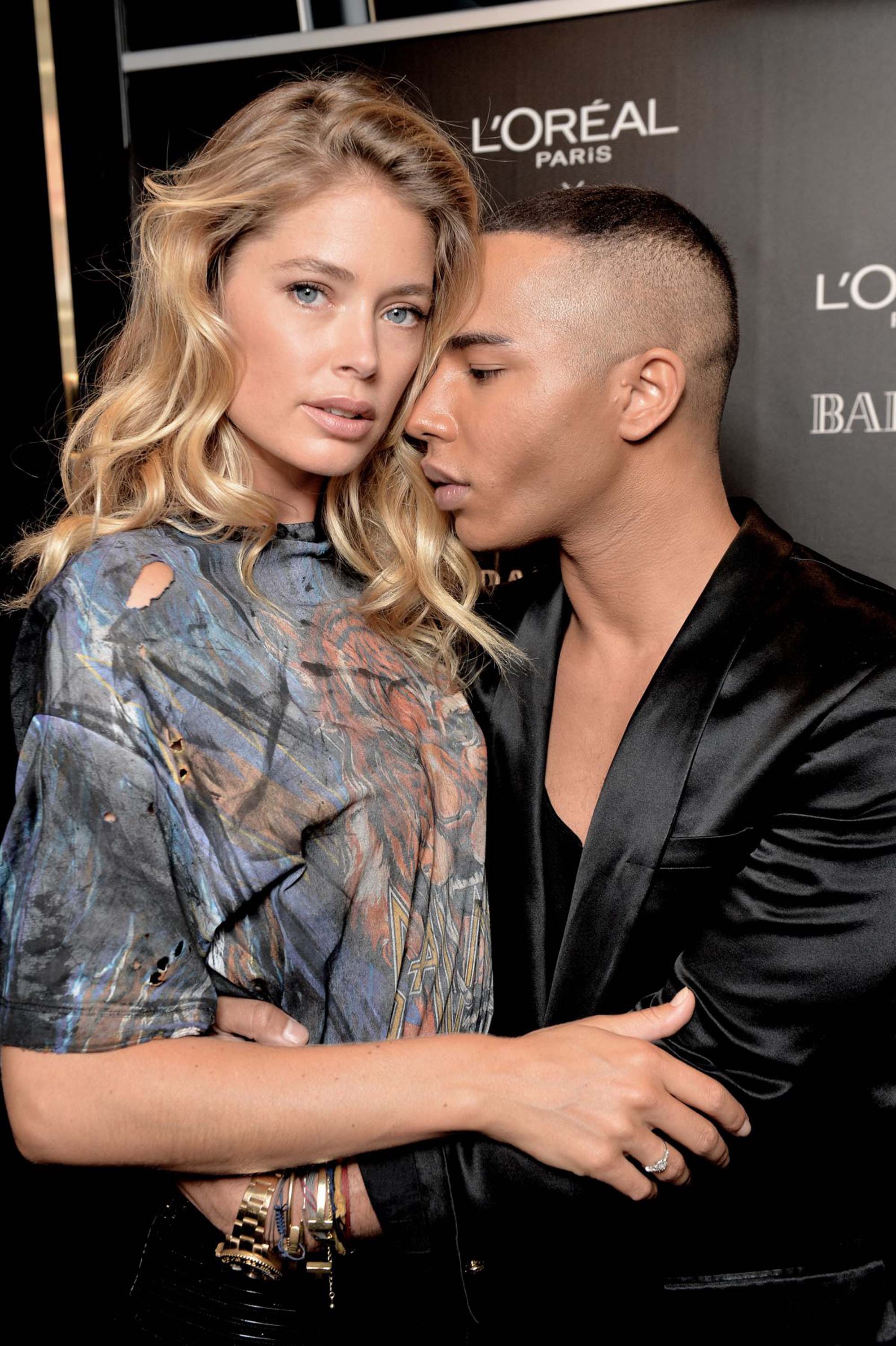 Doutzen Kroes attends Color Riche L’Oreal Paris x Balmain Premiere