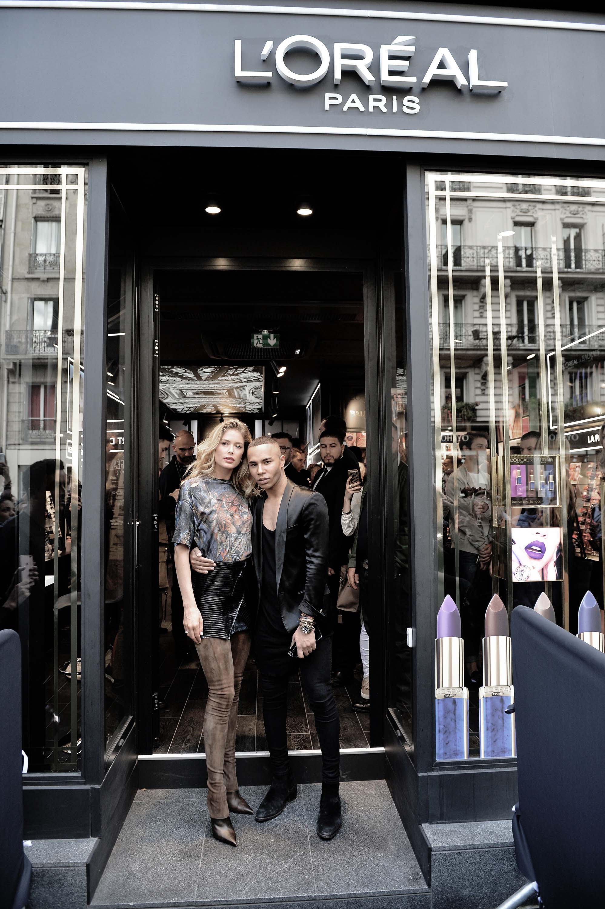 Doutzen Kroes attends Color Riche L’Oreal Paris x Balmain Premiere