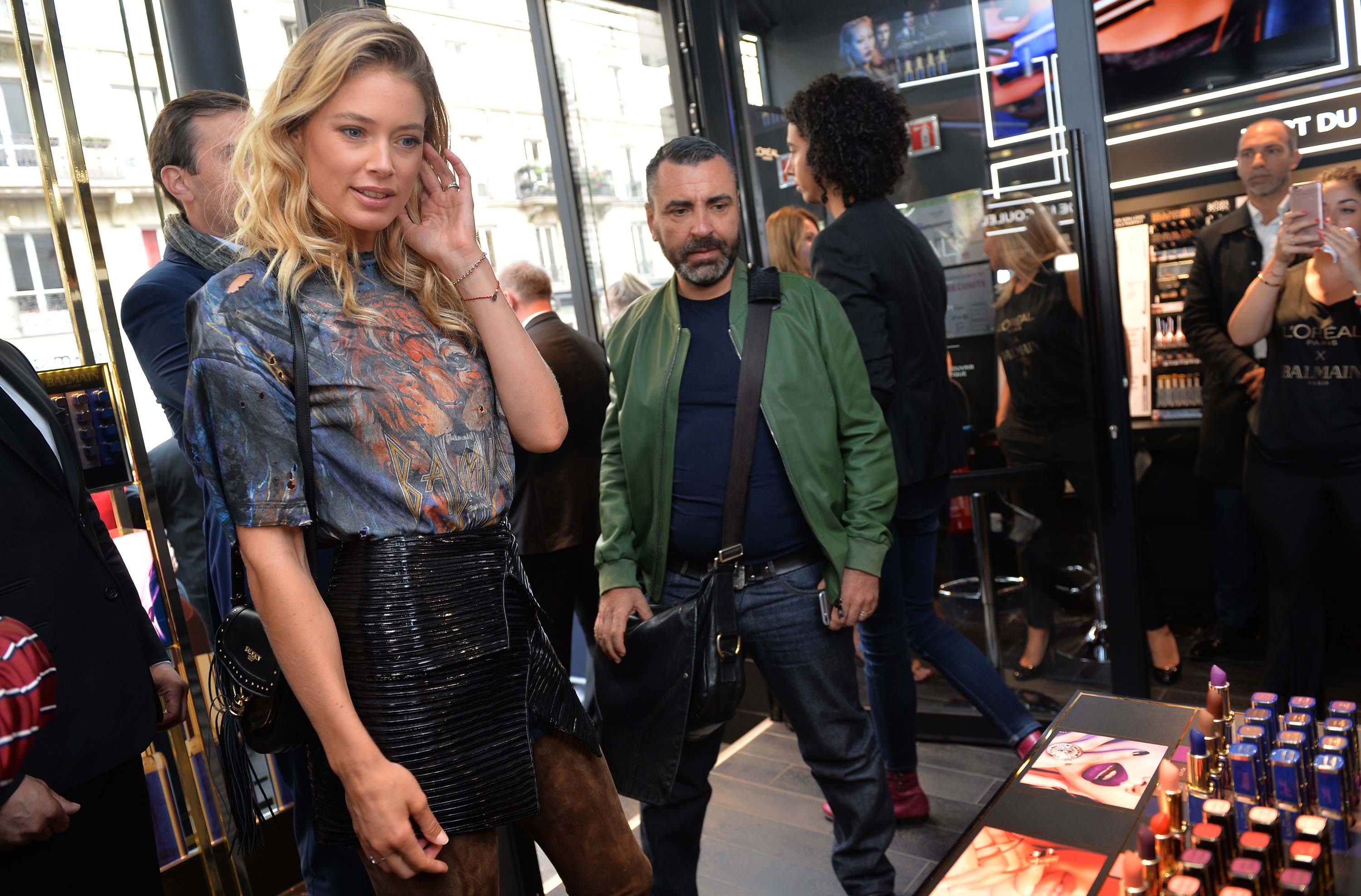 Doutzen Kroes attends Color Riche L’Oreal Paris x Balmain Premiere