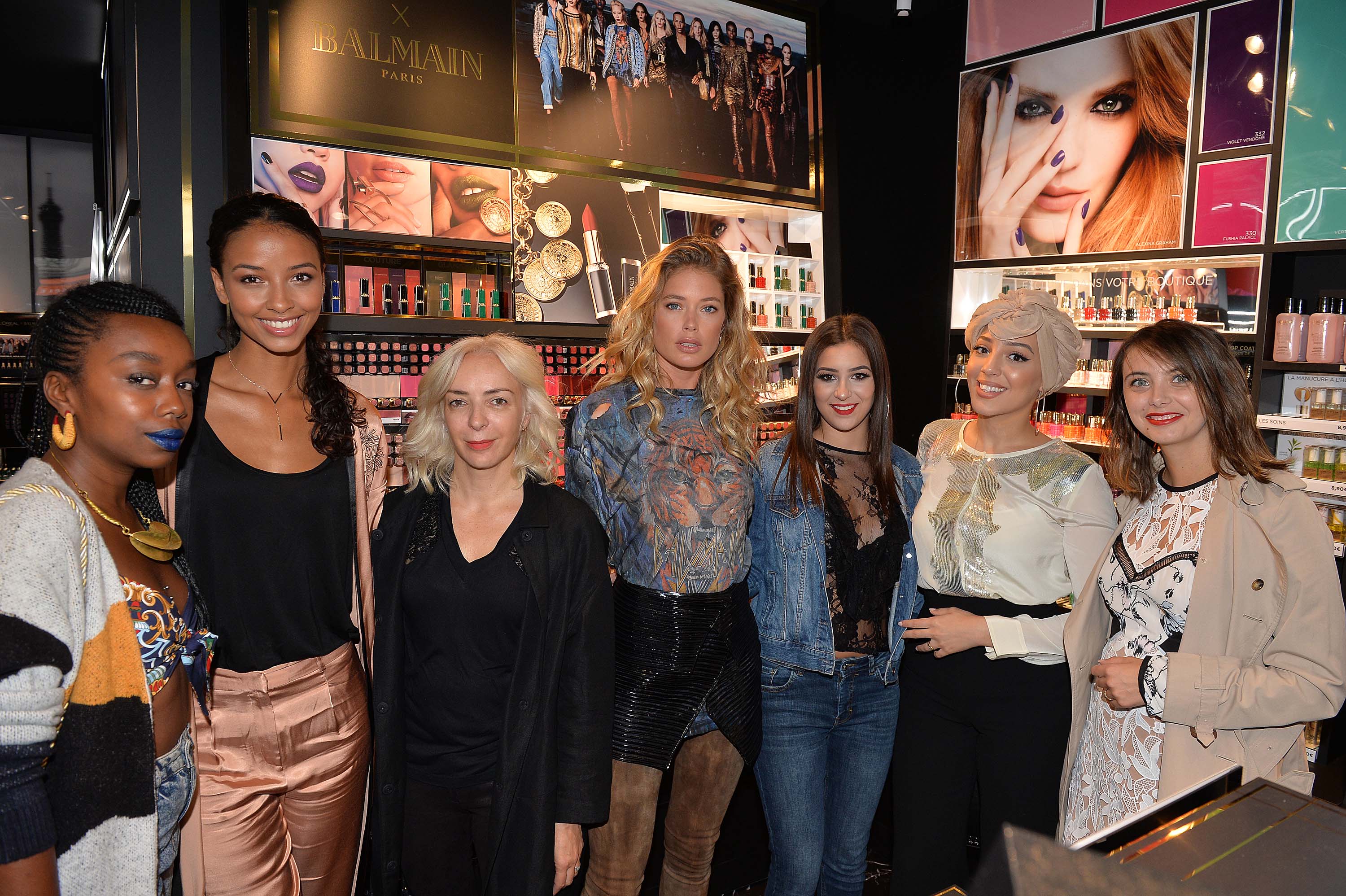 Doutzen Kroes attends Color Riche L’Oreal Paris x Balmain Premiere