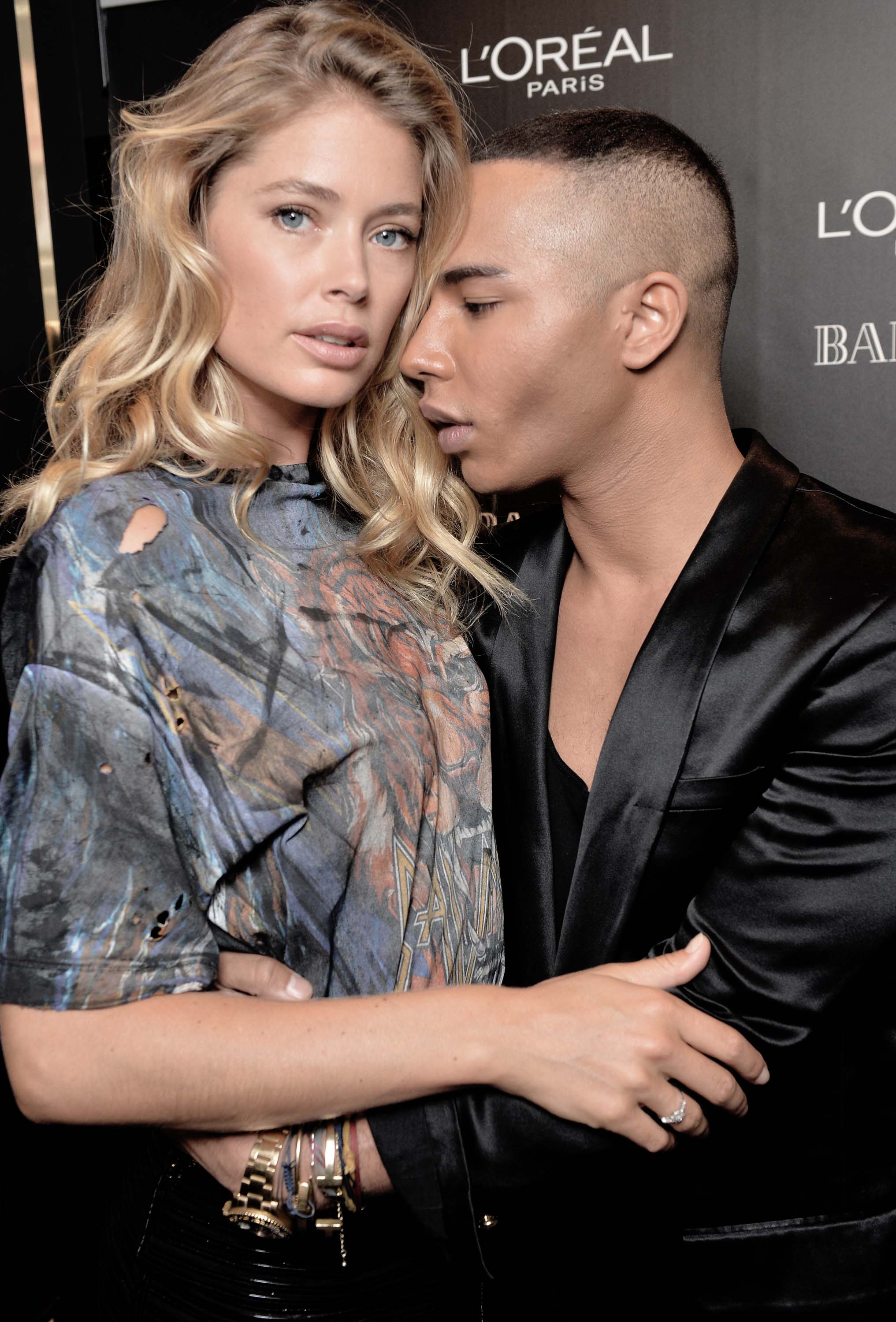 Doutzen Kroes attends Color Riche L’Oreal Paris x Balmain Premiere