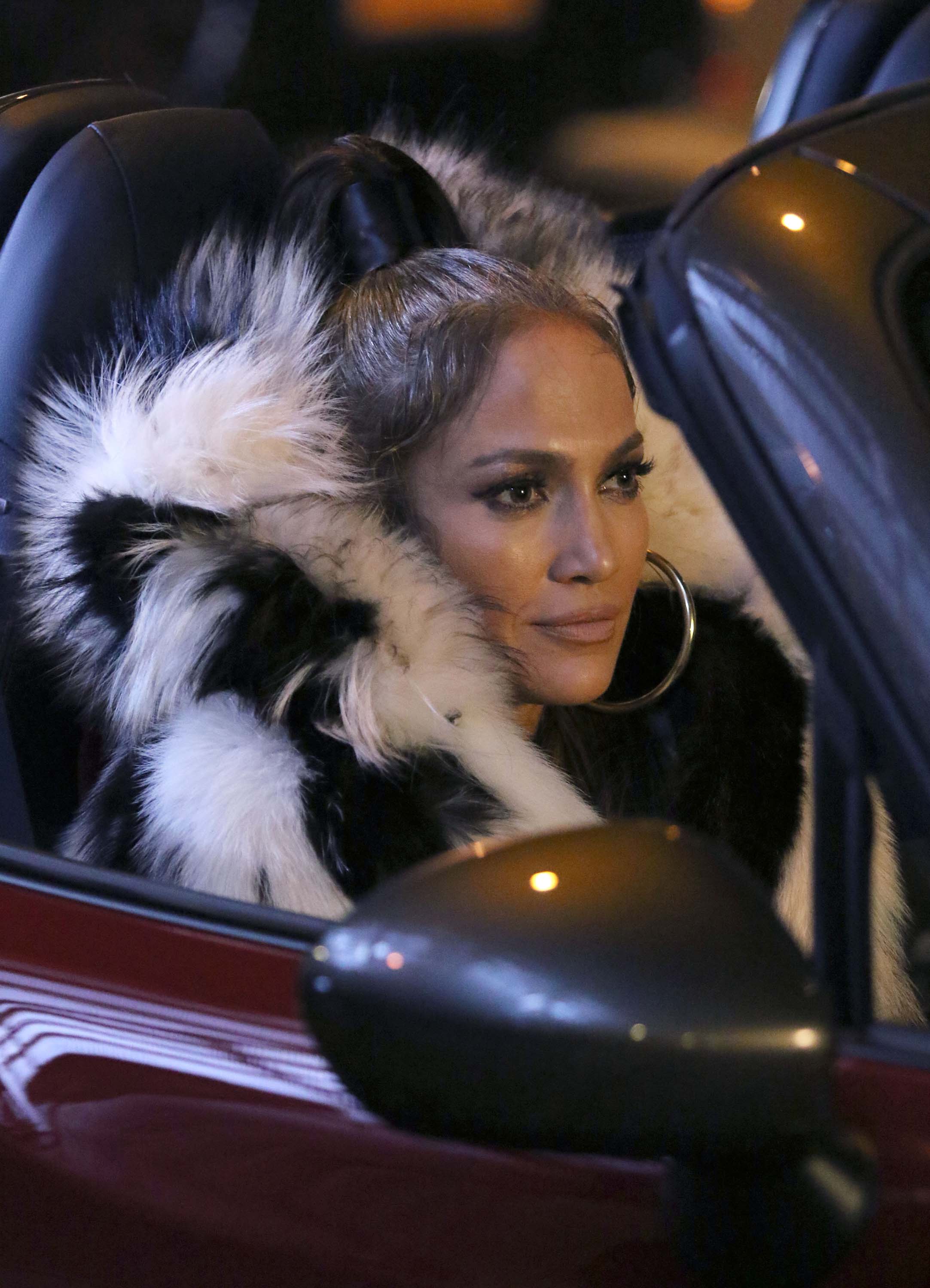 Jennifer Lopez filming her latest Music Video Amor