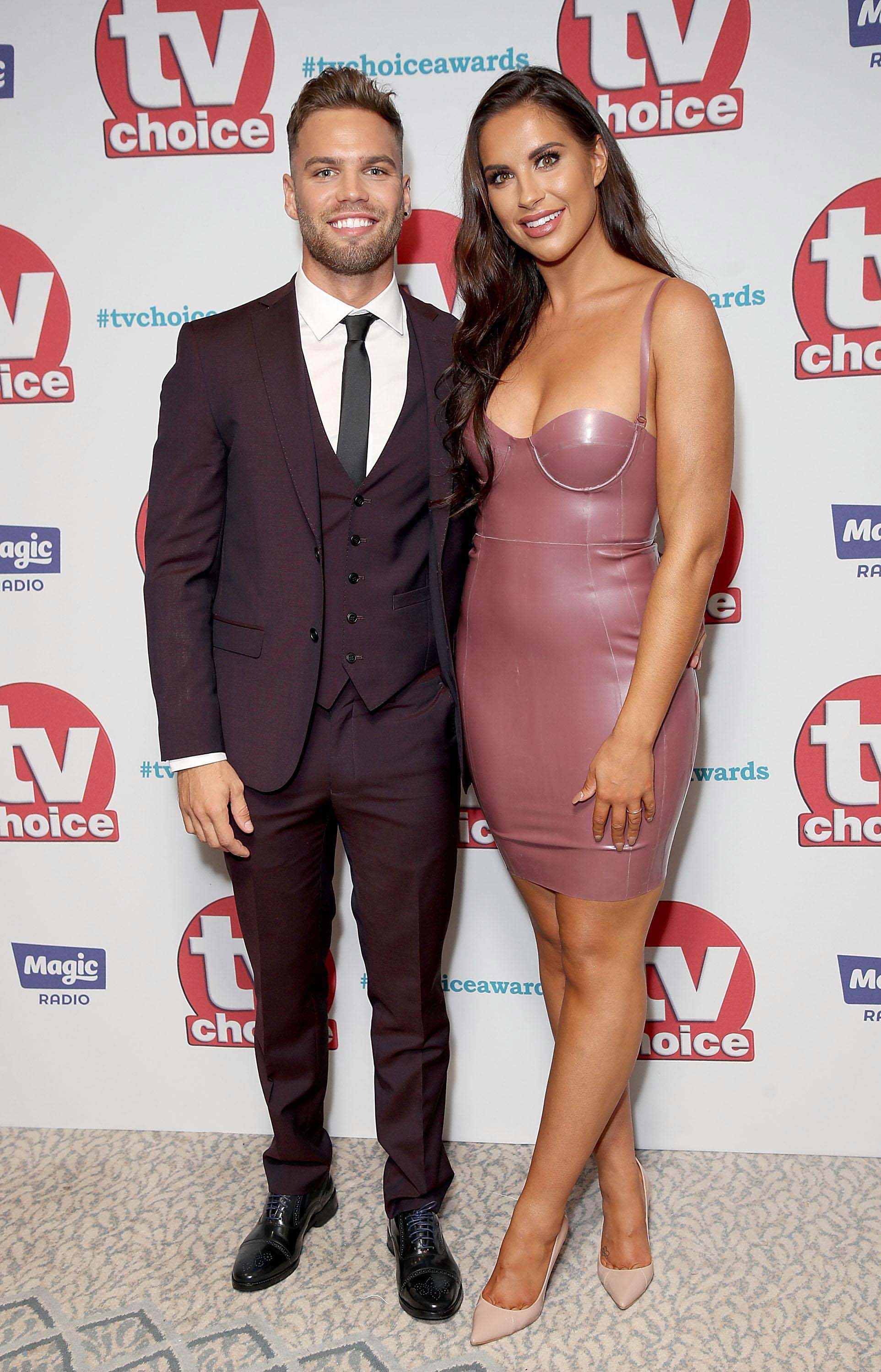 Jessica Shears attends TV Choice Awards