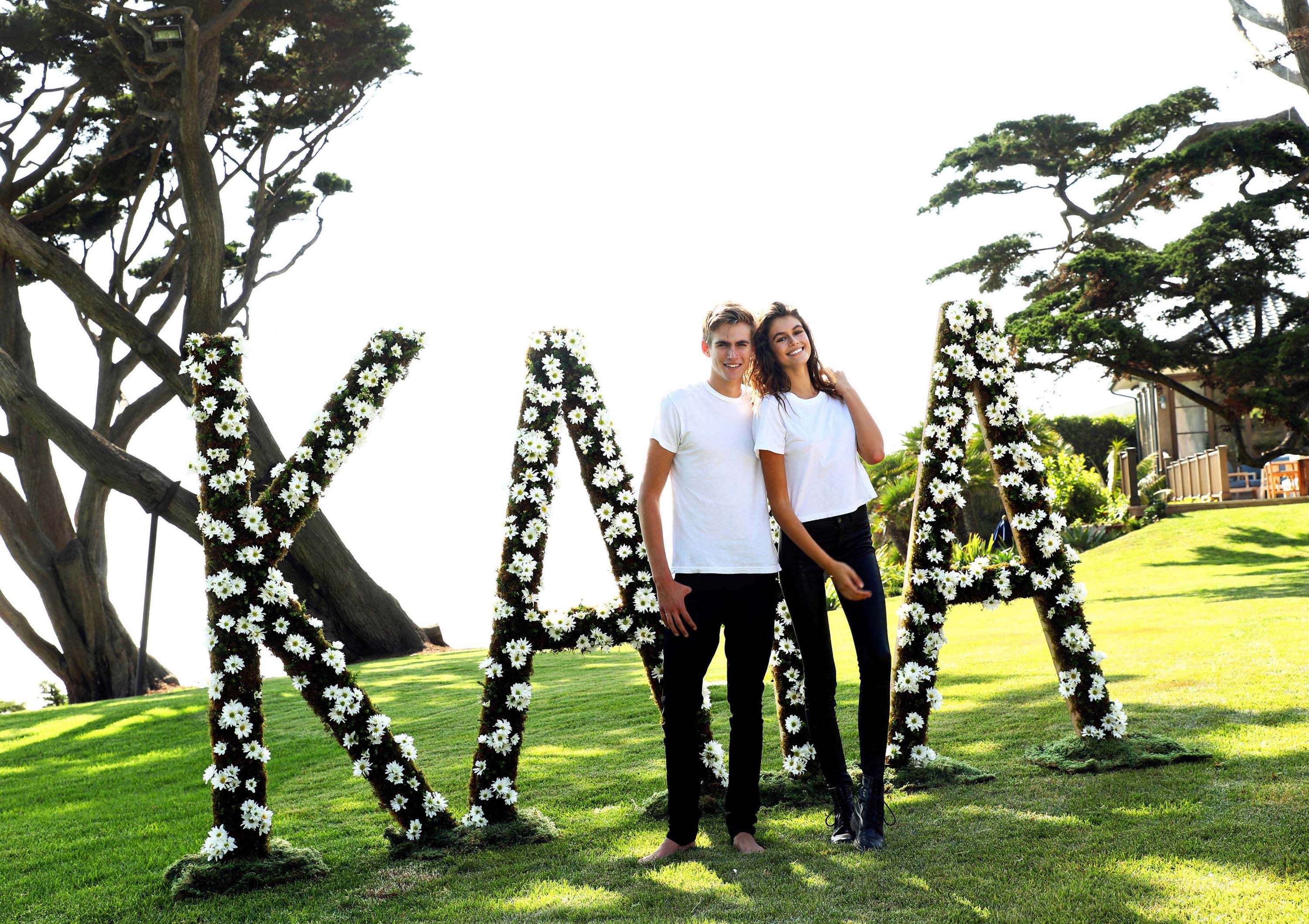 Kaia Gerber seen at a photoshoot for her birthday