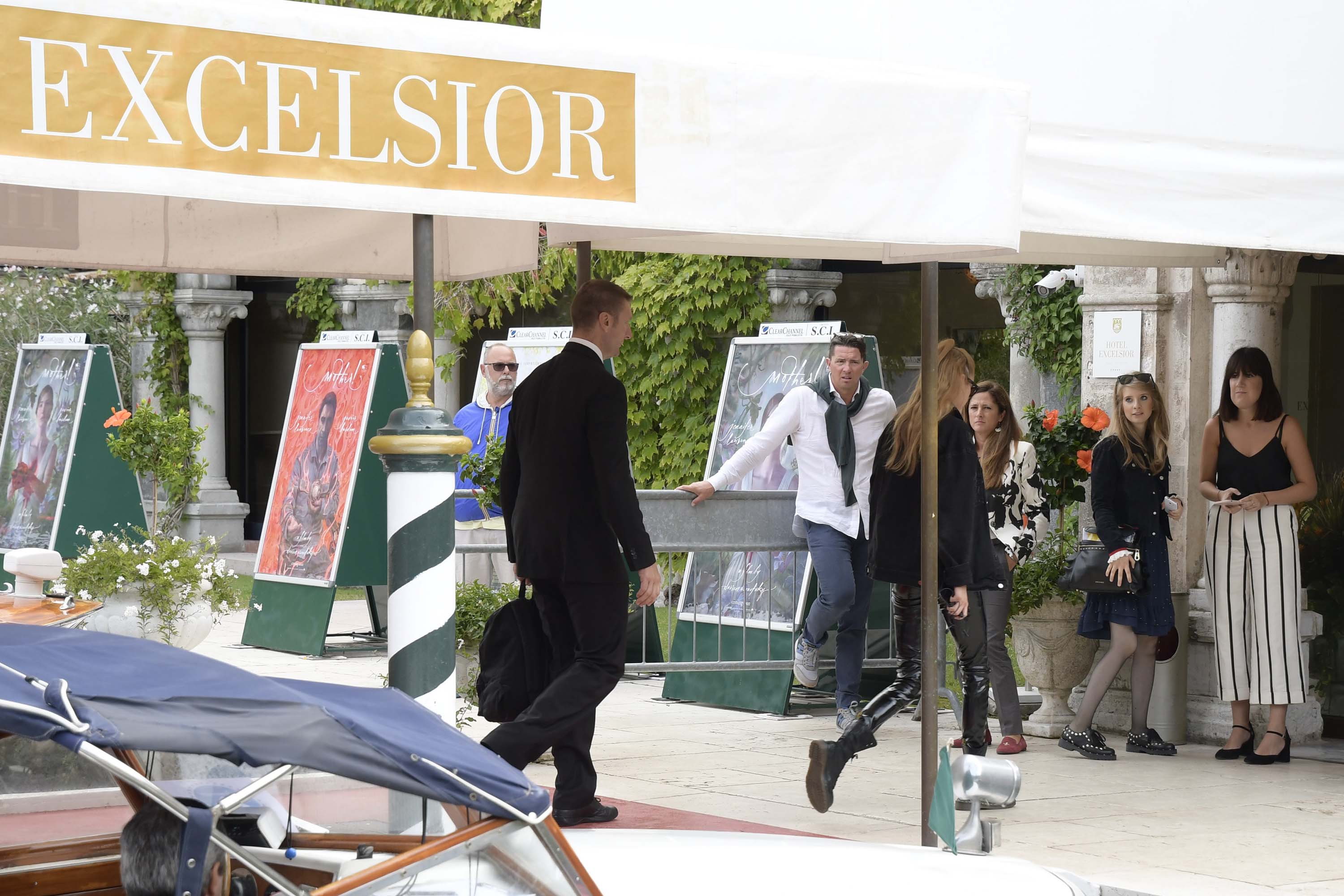 Stella Maxwell arrives in Venice Lido