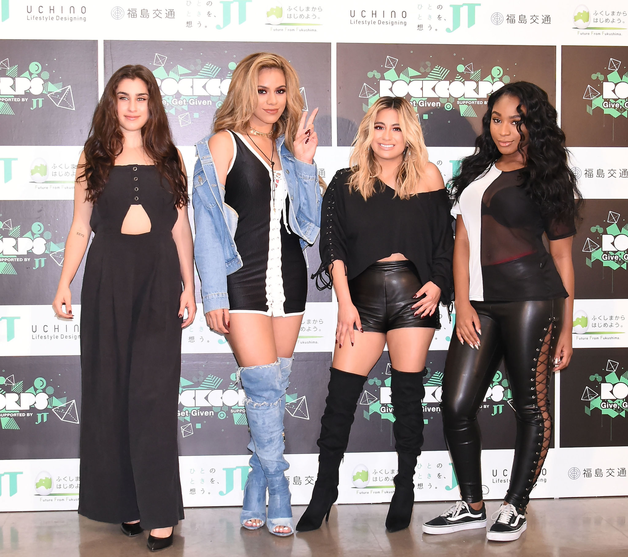 Fifth Harmony attend RockCorps