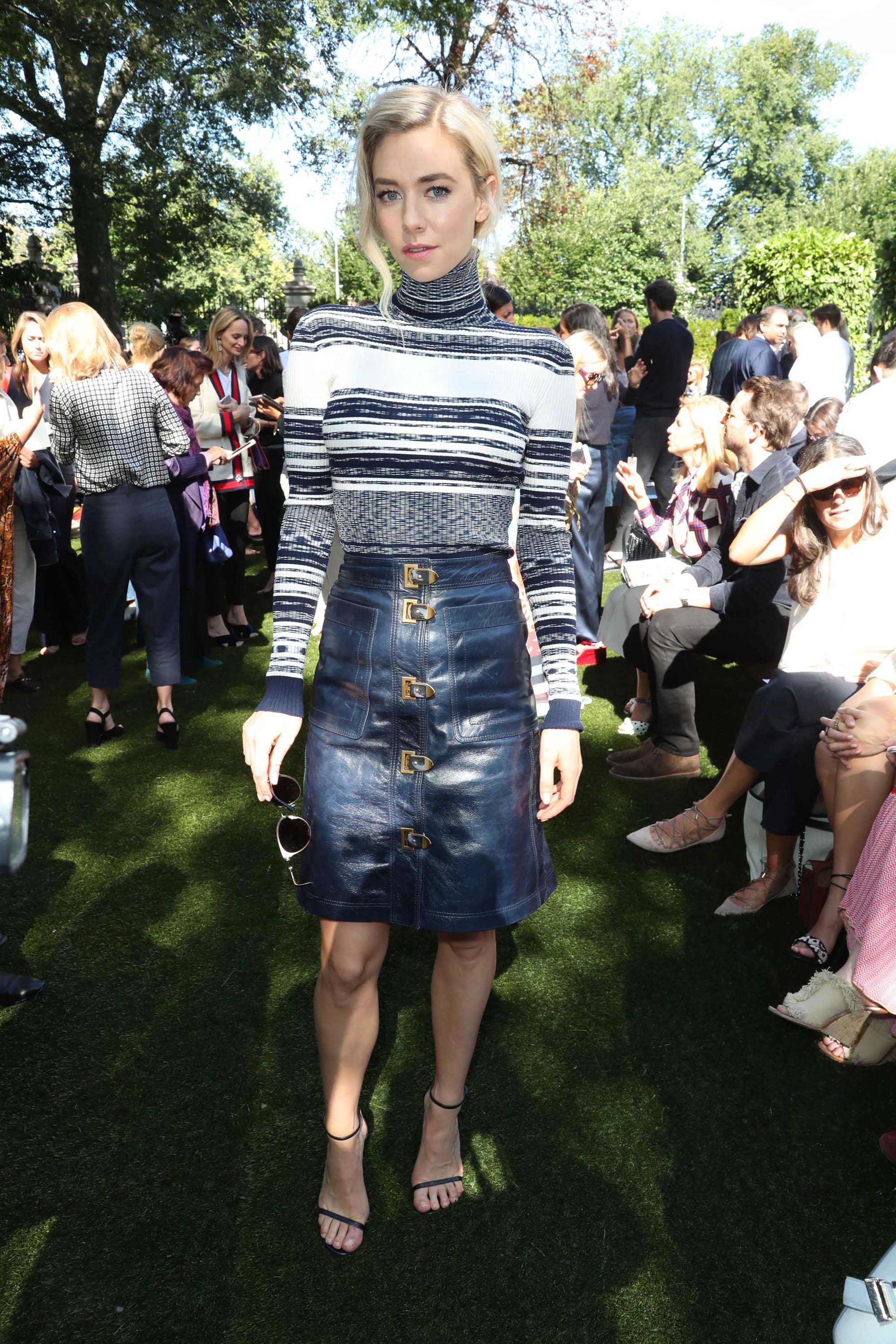 Vanessa Kirby at the Tory Burch S/S2018 show