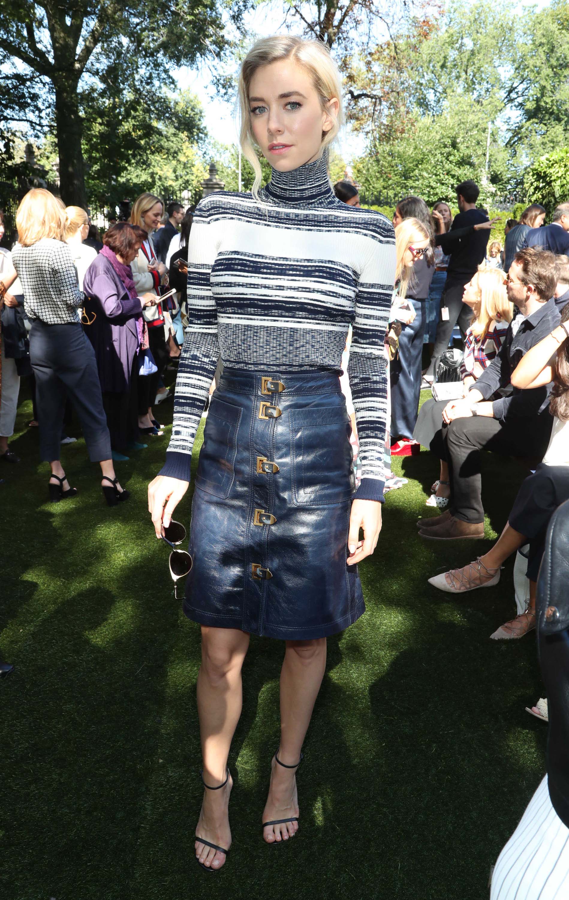 Vanessa Kirby at the Tory Burch S/S2018 show