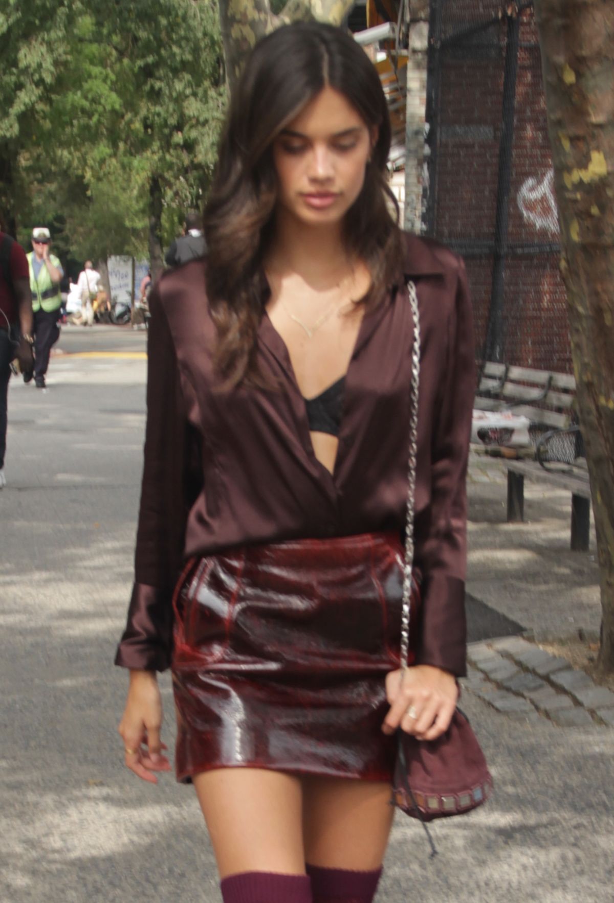 Sara Sampaio Out and About in New York