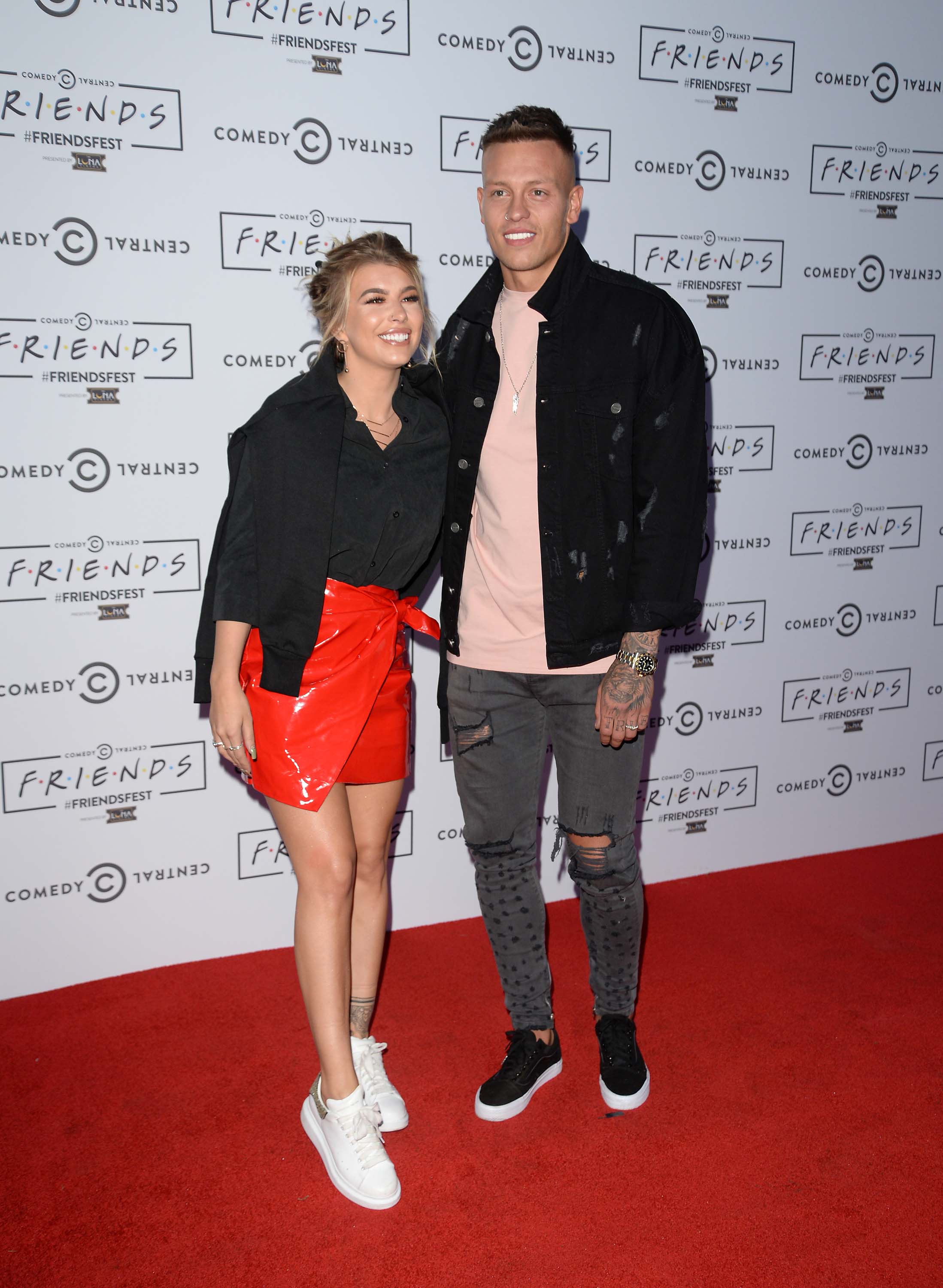 Olivia Buckland attends FriendsFest Closing Party