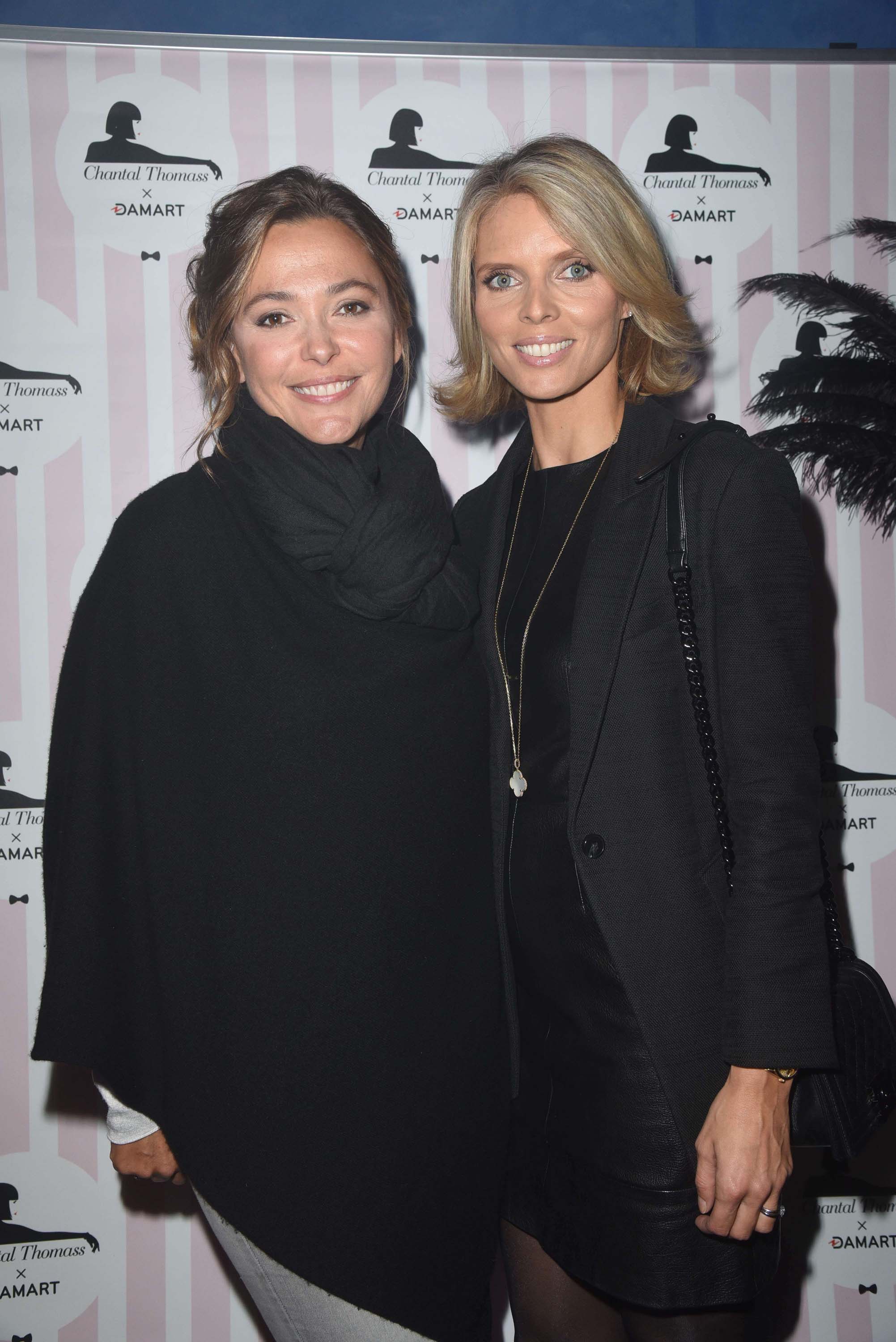 Sylvie Tellier attends Chantal Thomass Damart Thermolactyl show